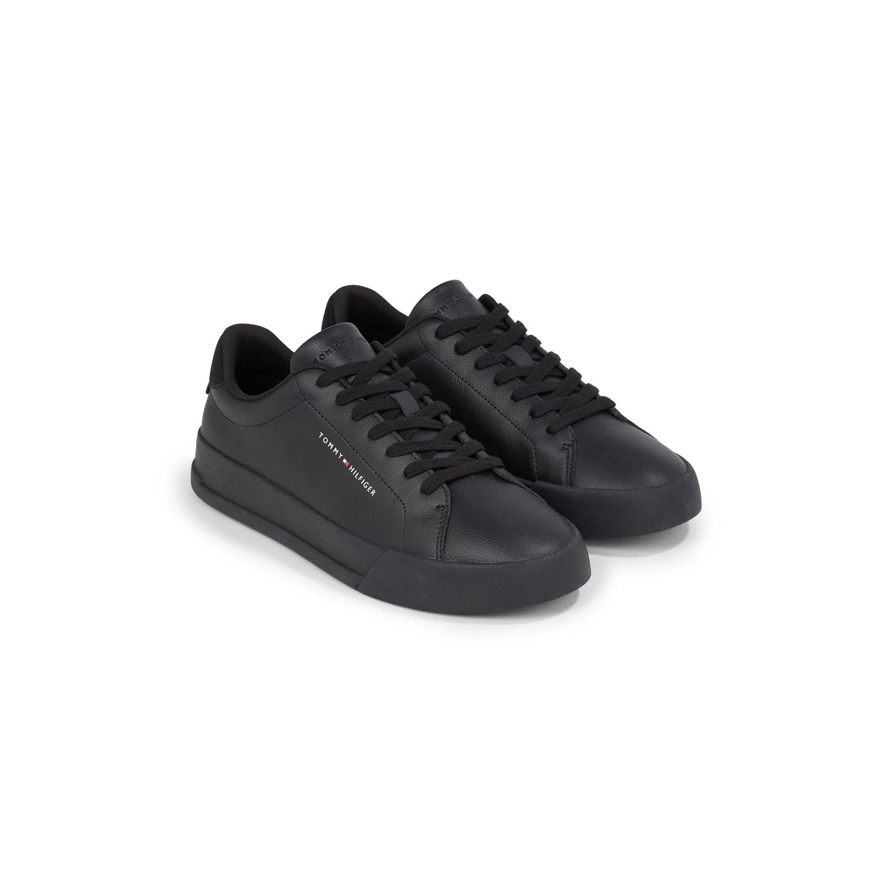 Tommy Hilfiger Leather Low Top Trainers - Image 44