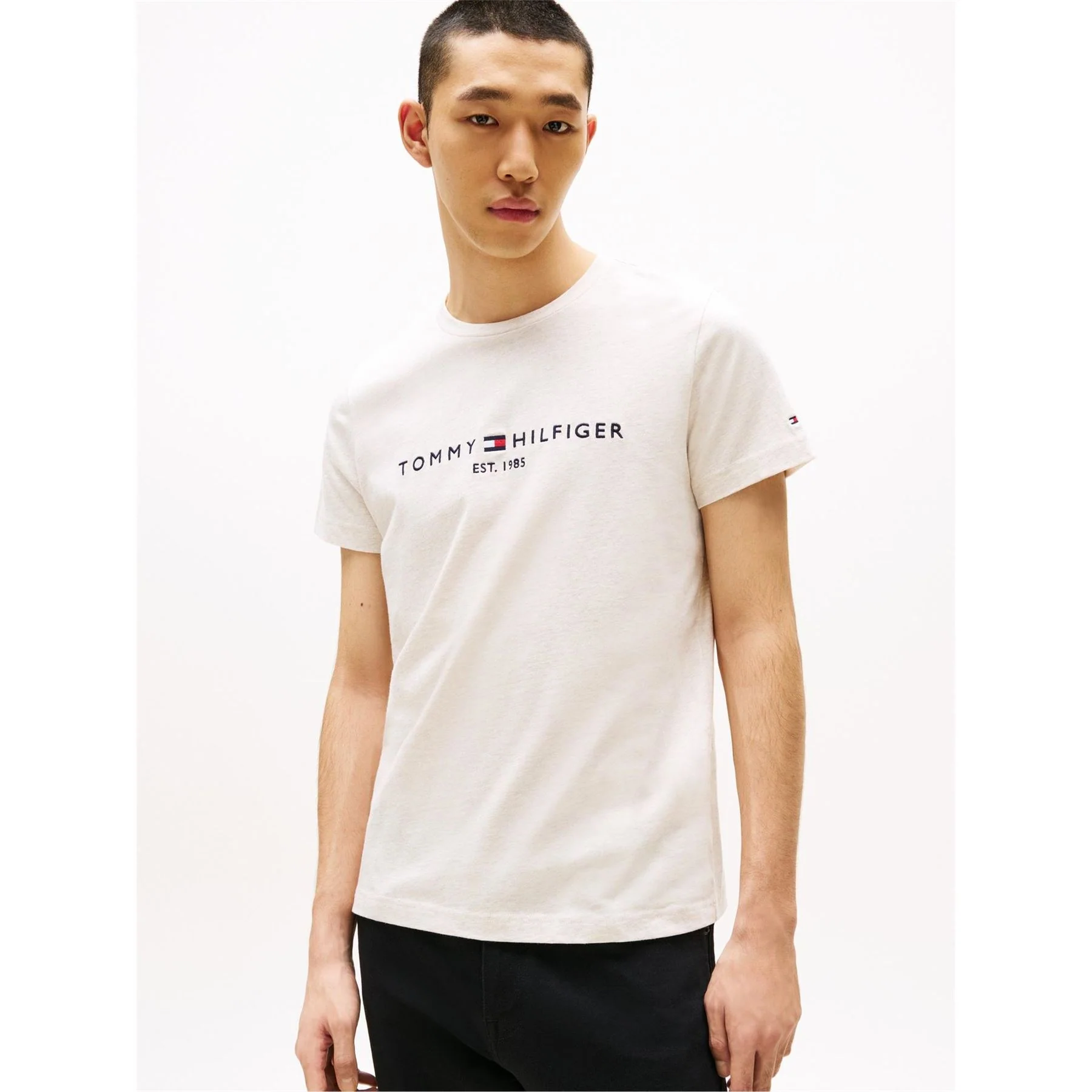 Tommy Hilfiger Reg Fit Solid Tee - Image 105