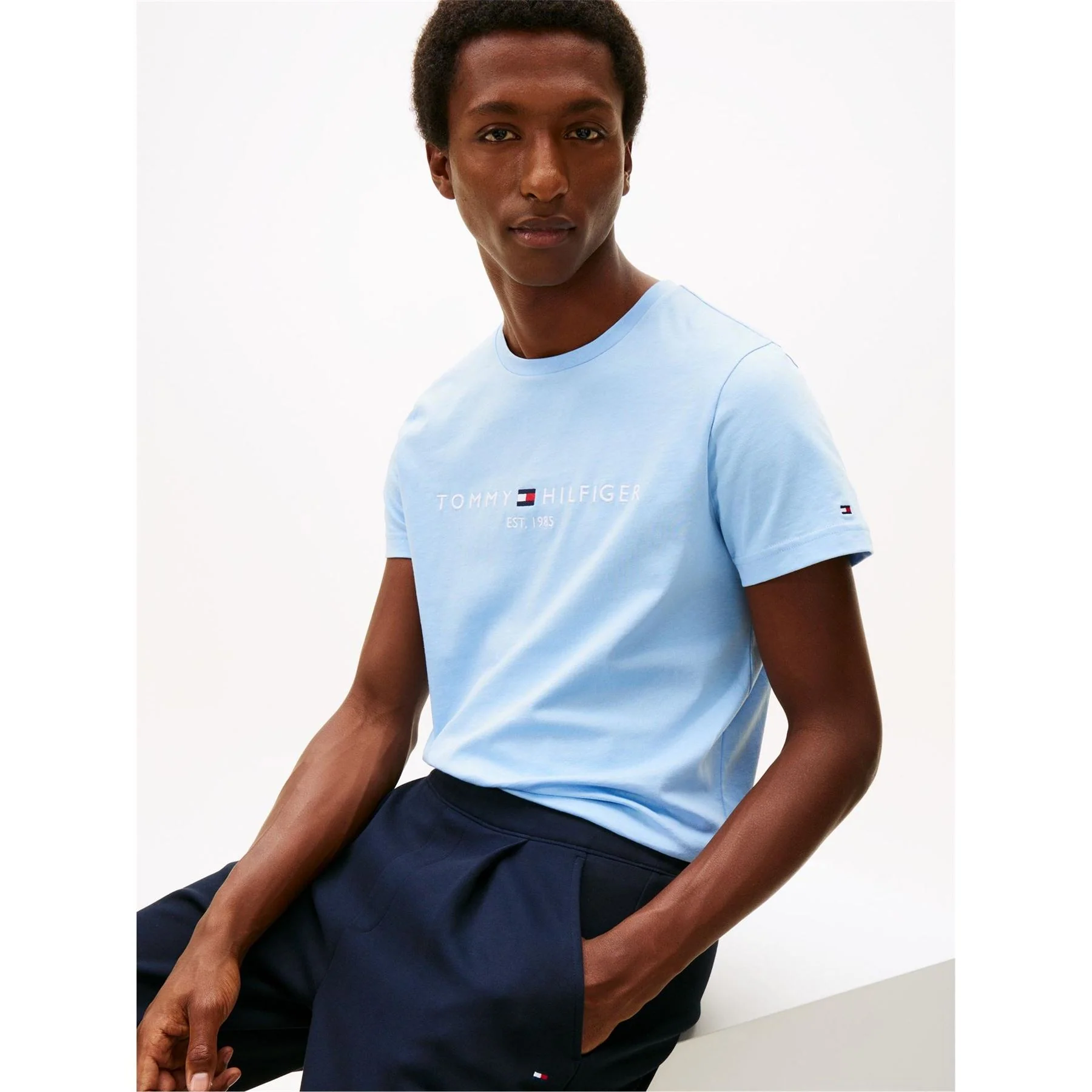 Tommy Hilfiger Reg Fit Solid Tee - Image 42