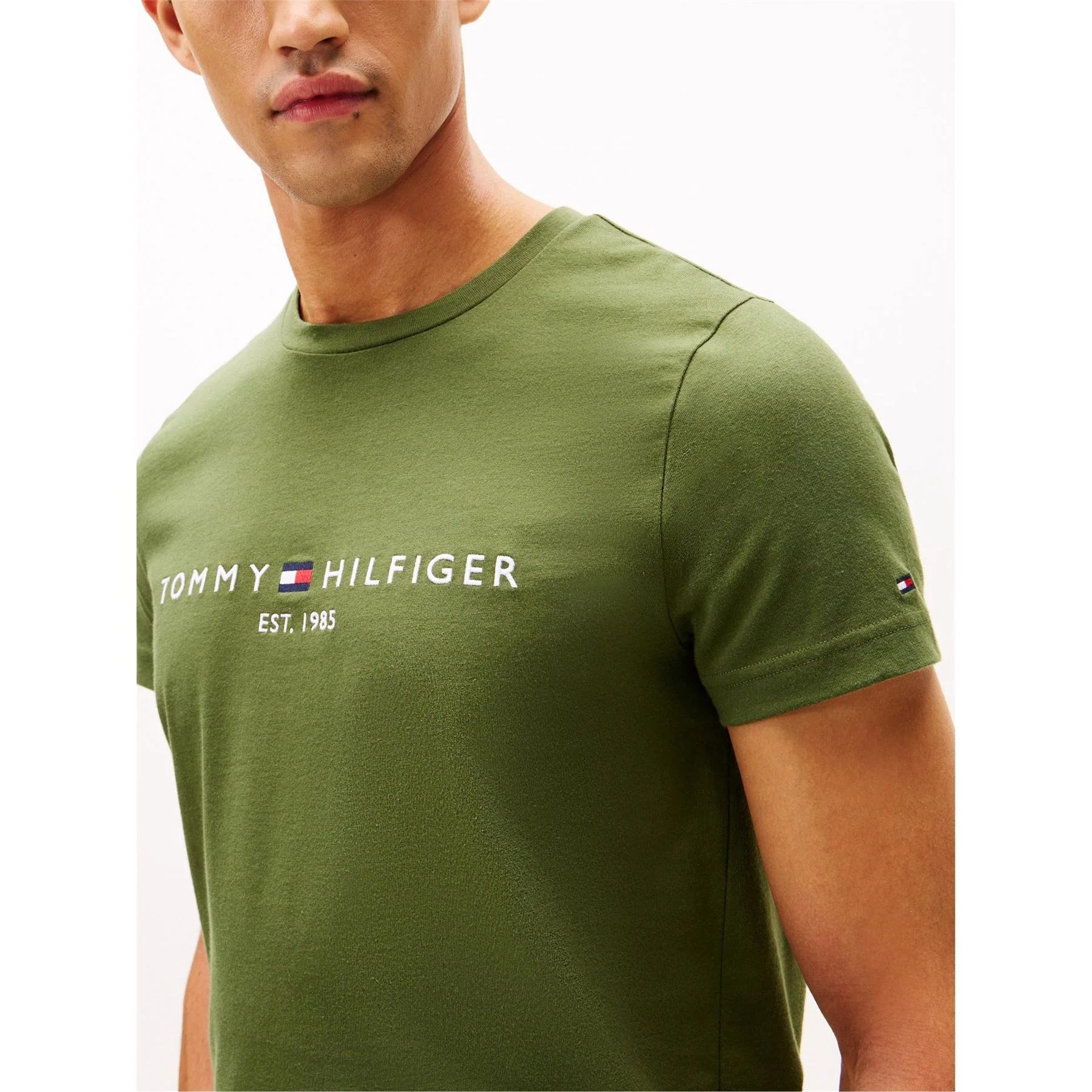 Tommy Hilfiger Reg Fit Solid Tee - Image 47