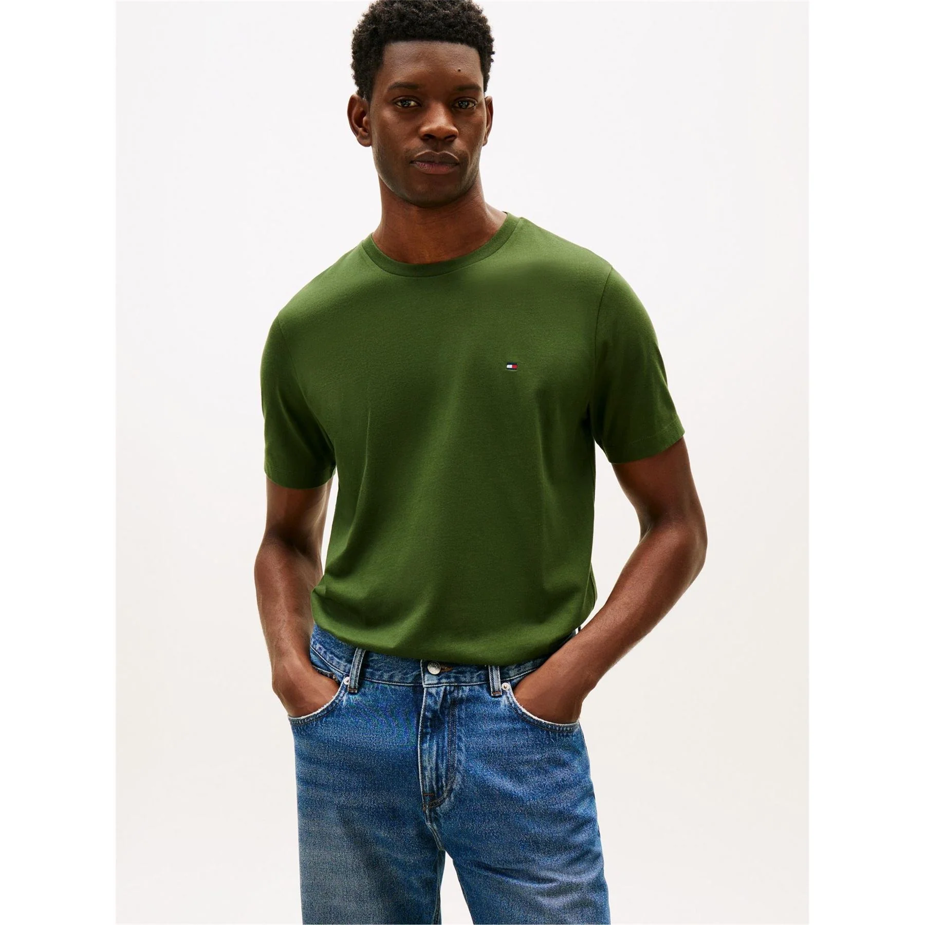 Tommy Hilfiger Reg Fit Solid Tee - Image 57