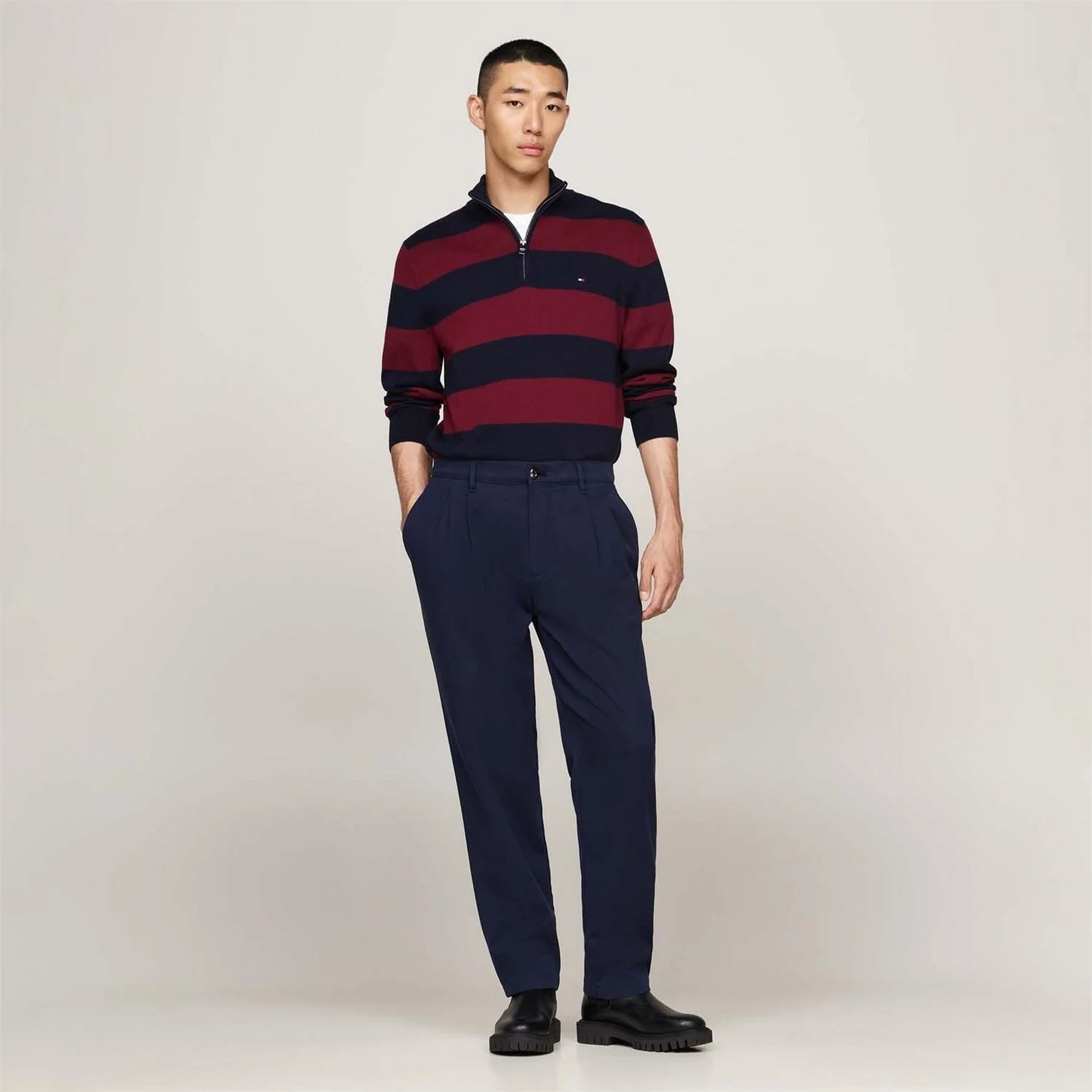 Tommy Hilfiger Twill Tapered Chinos - Image 3