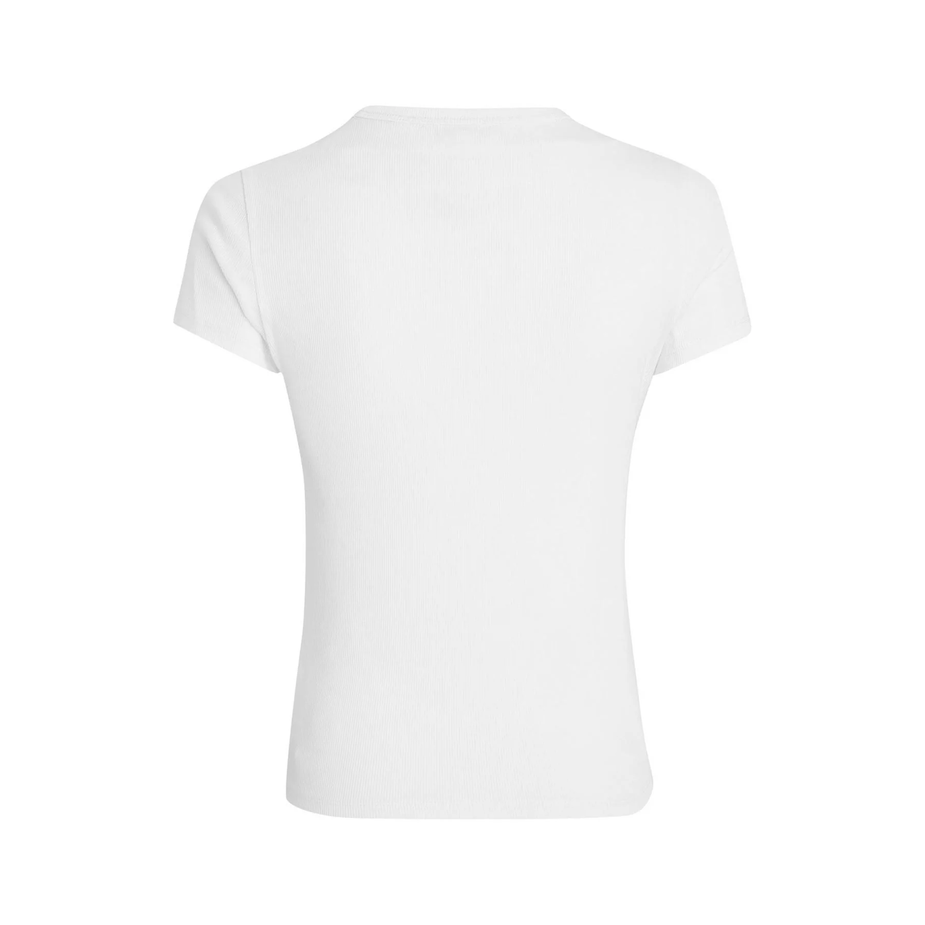 Tommy Jeans Slim Essential Rib Short Sleeve T-Shirt - Image 18