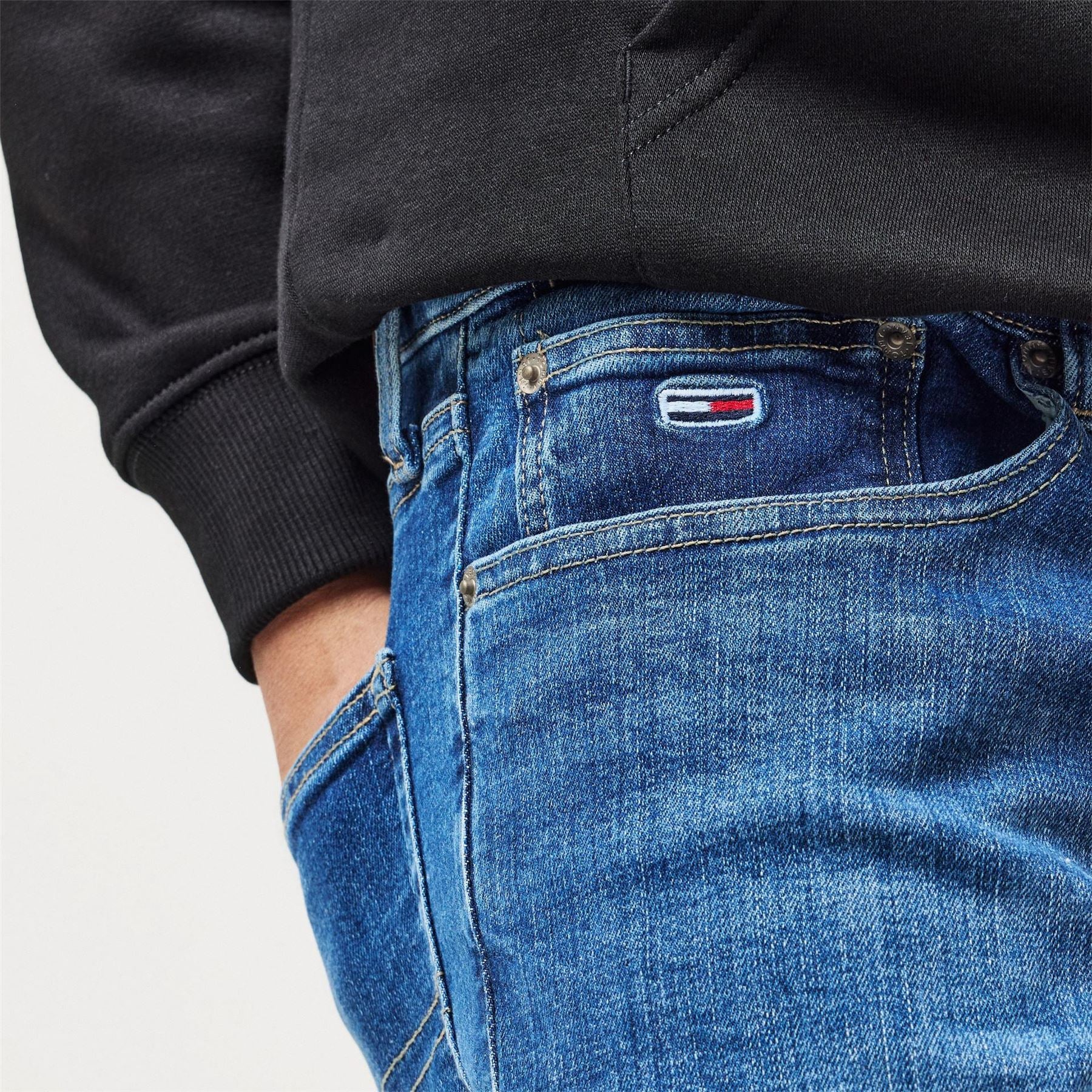 Tommy Jeans Slim Five Pocket Design Jeans - Image 13