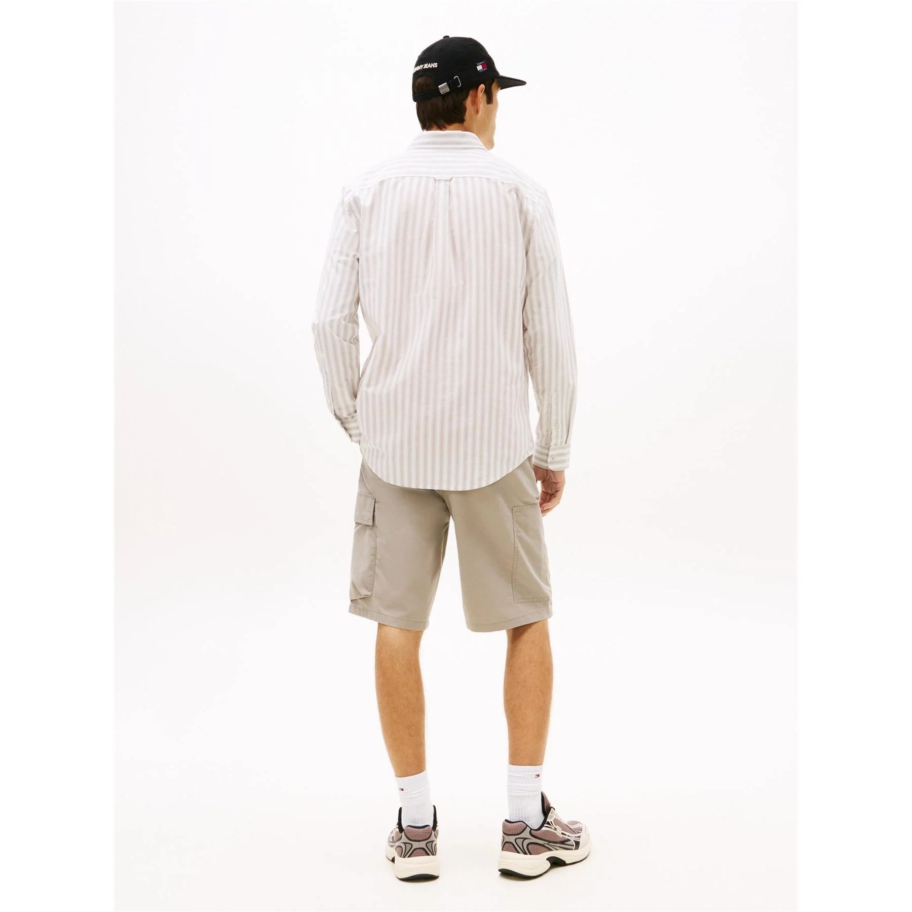 Tommy Jeans Long Sleeve Patterned Shirt - Image 10