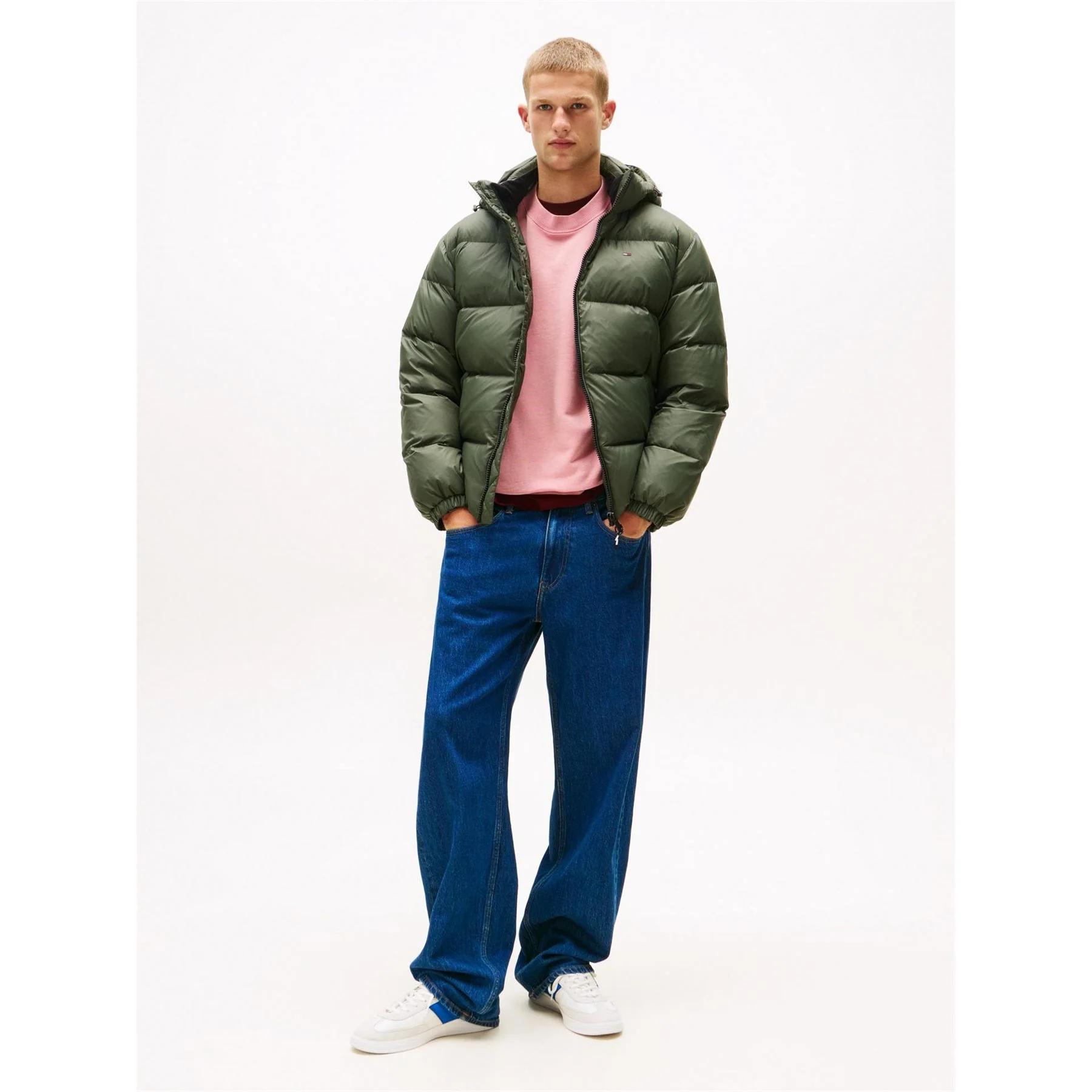 Tommy Jeans Tjm Essential Hooded Puffer Jacket - Image 14