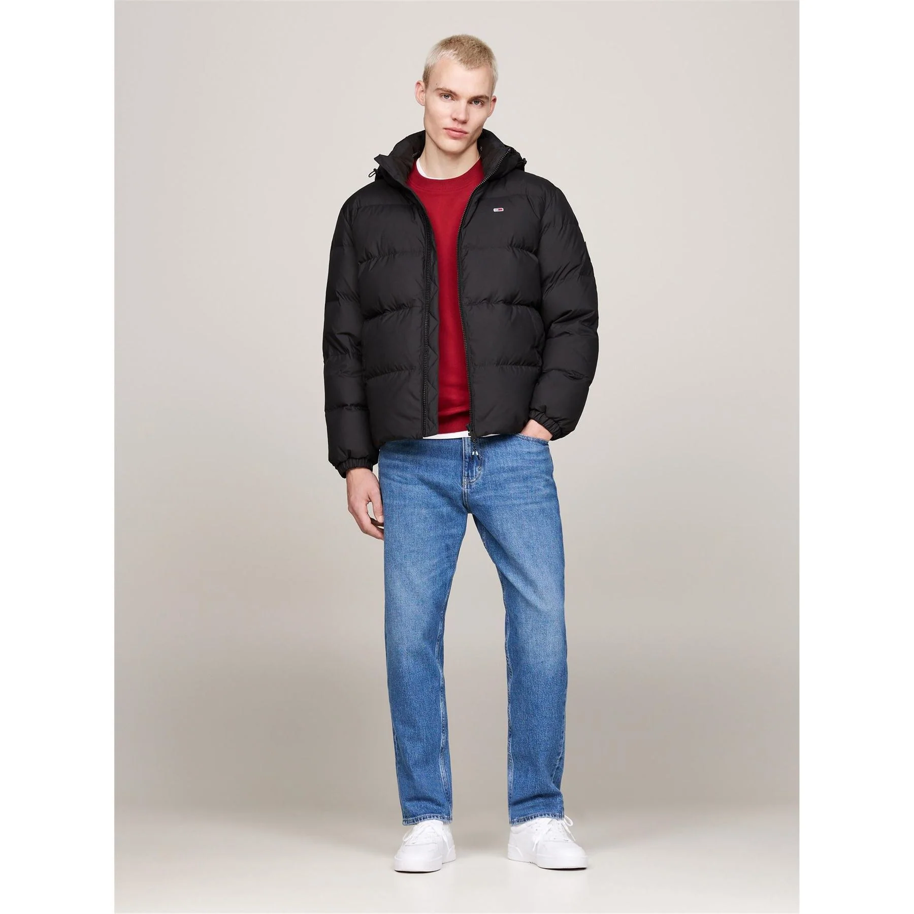 Tommy Jeans Tjm Essential Hooded Puffer Jacket - Image 20