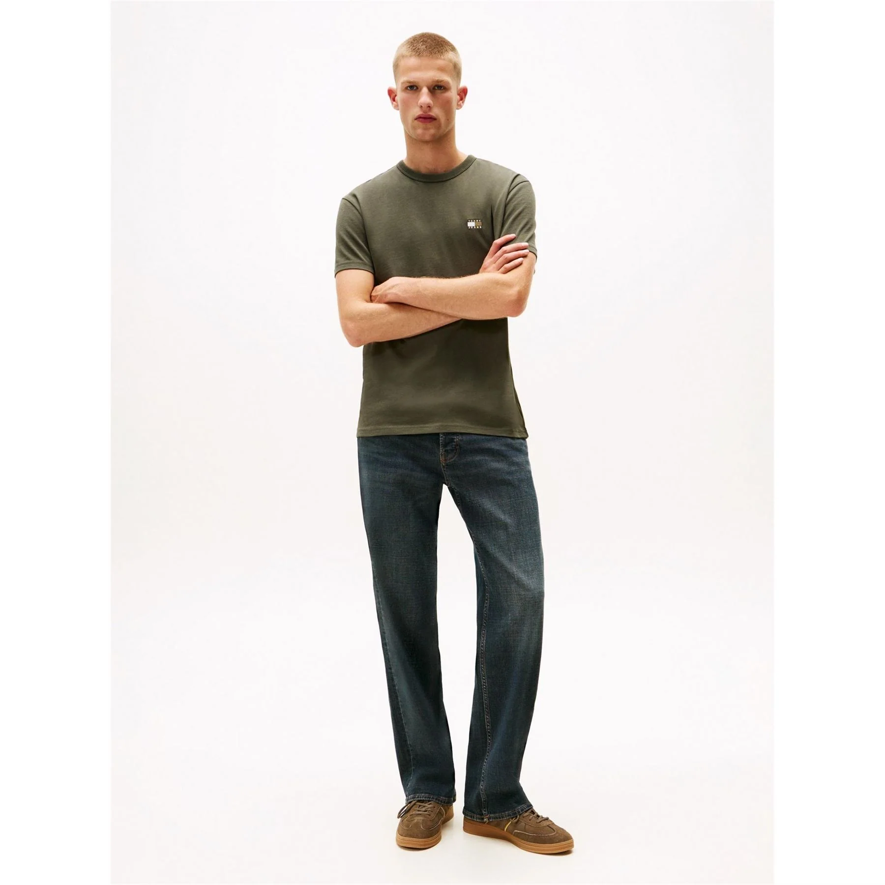 Tommy Jeans Tommy Small Badge T-Shirt - Image 10
