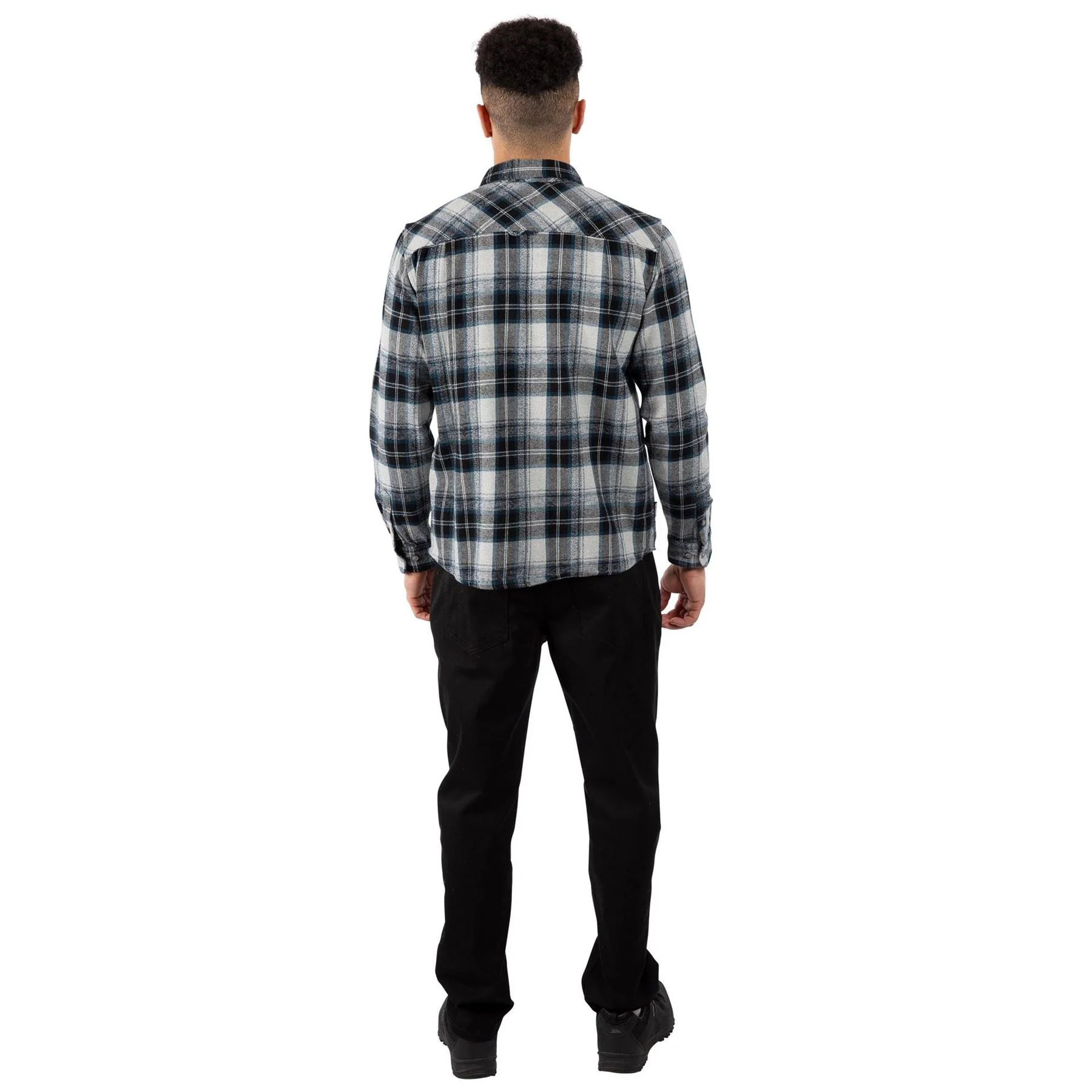 Trespass Mens Wrothamton Long Sleeved Shirt - Image 10