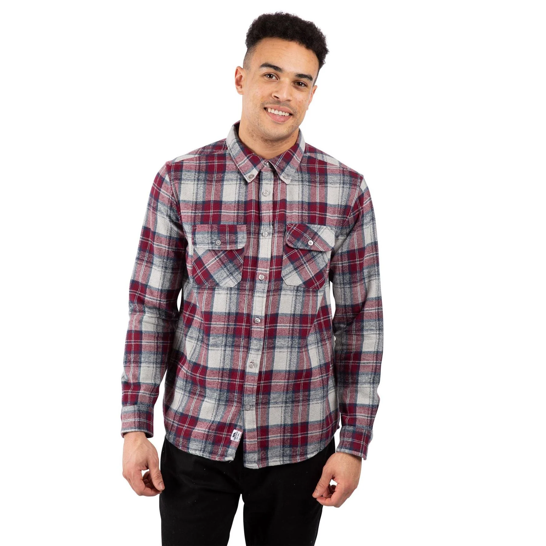 Trespass Mens Wrothamton Long Sleeved Shirt - Image 3