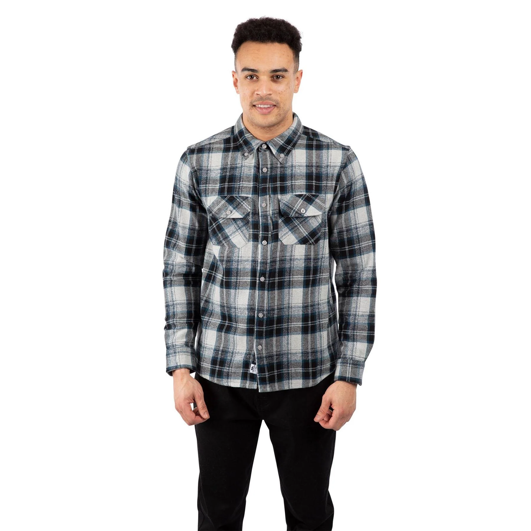 Trespass Mens Wrothamton Long Sleeved Shirt - Image 9