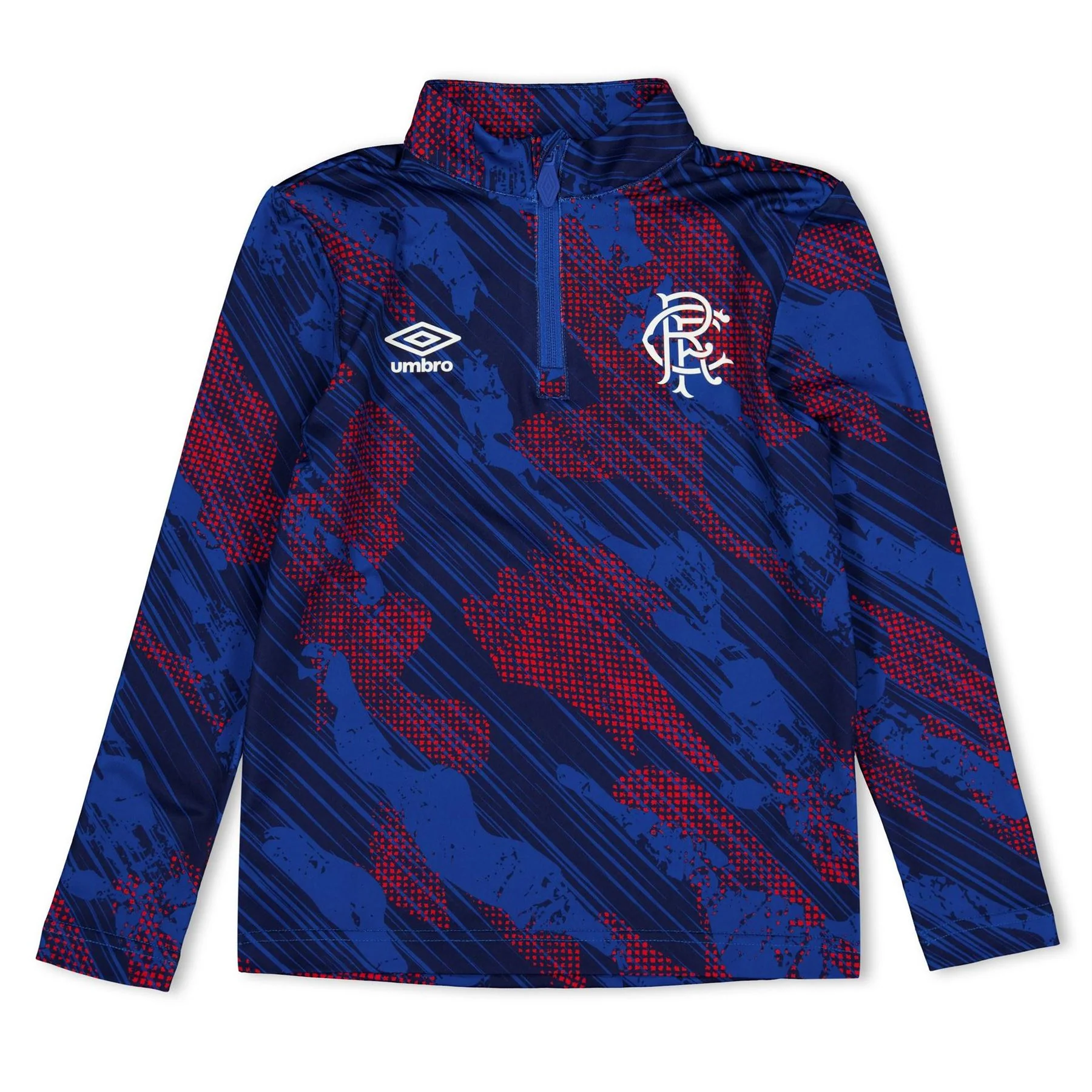 Umbro Rangers Armed Forces Pre Match Long Sleeve Kit 2025 2026 Kit