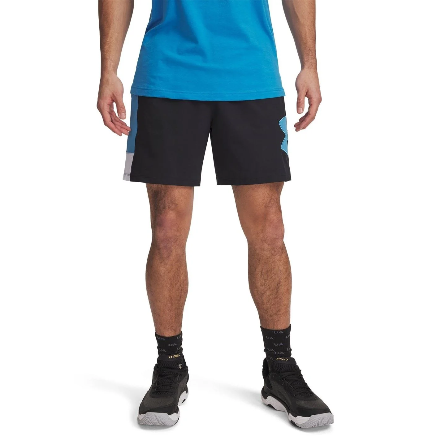 Under Armour 7 Woven Basketball Bermuda Shorts - Image 5