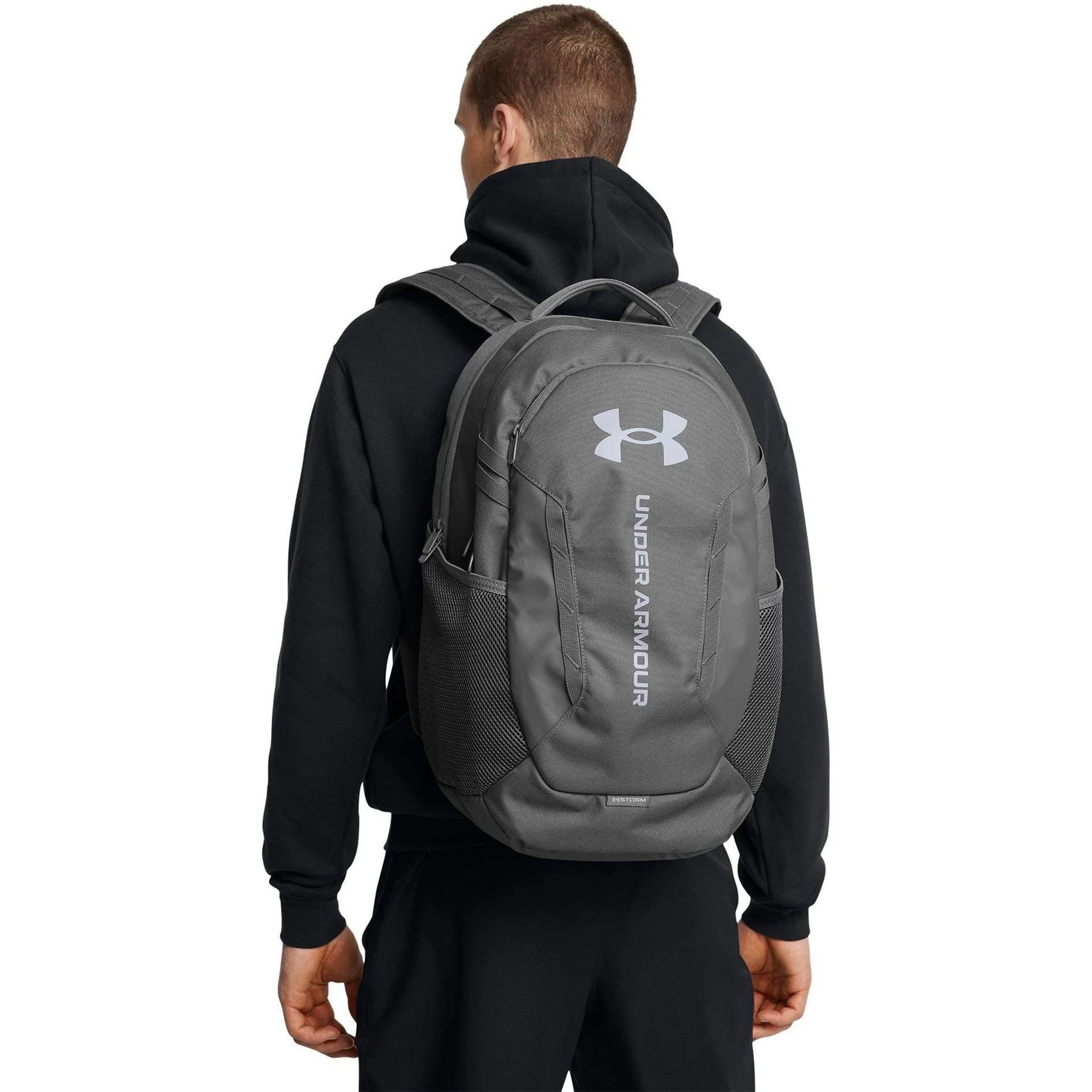 Under Armour Hustle 6.0 Laptop Backpack with Key Ring - Image 7