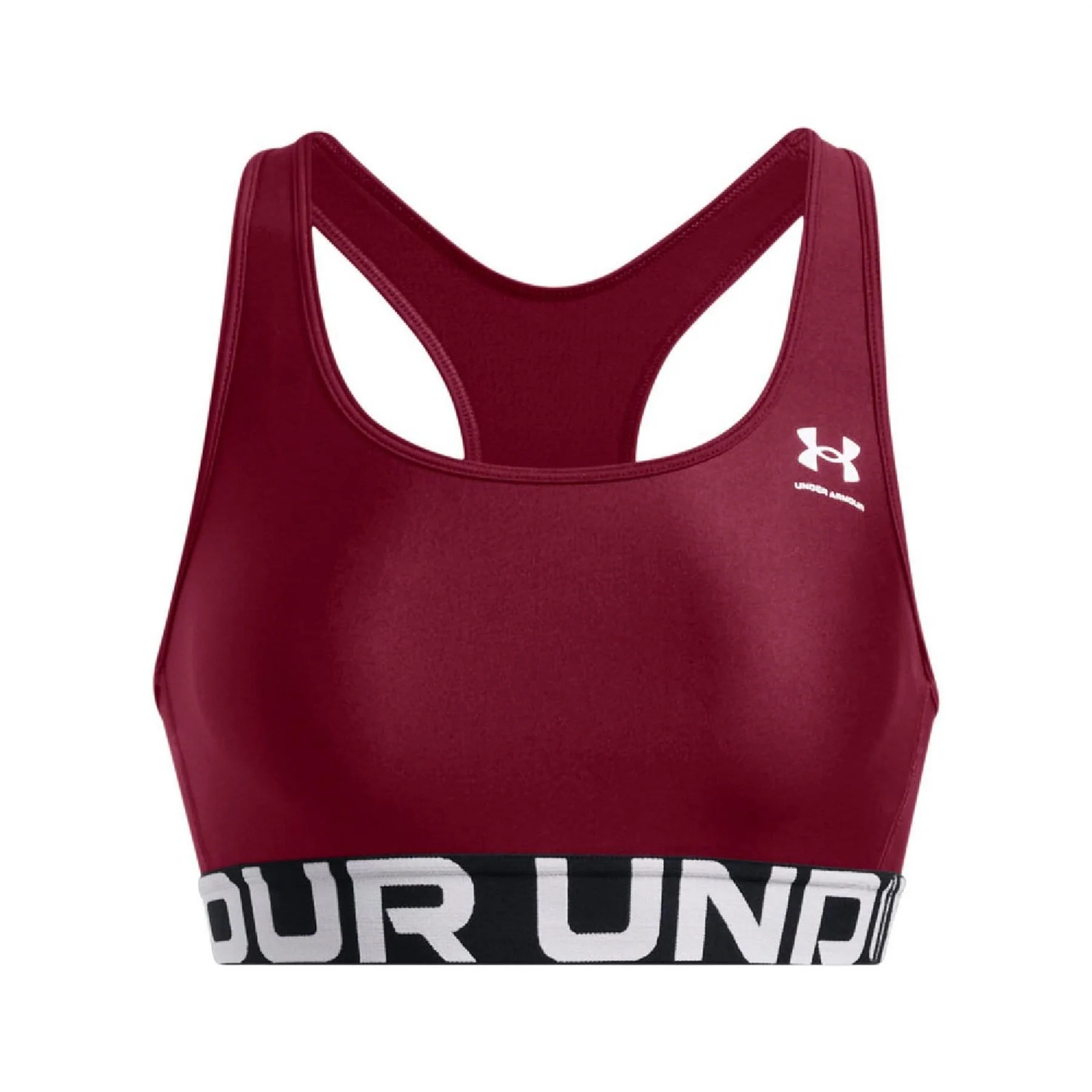 Under Armour Armour Mid Branded Sports Bra - Image 3