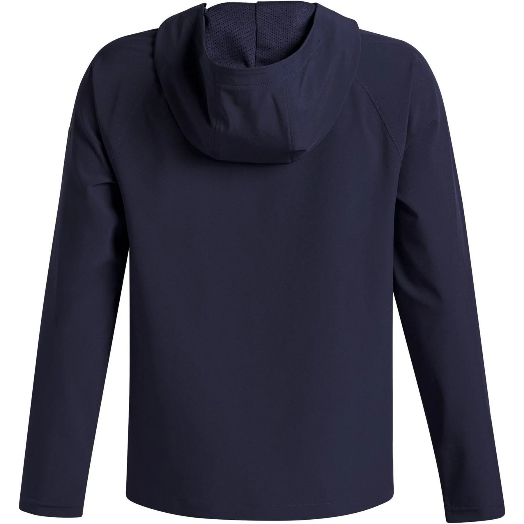 Under Armour Solid Patterned Full Zipper Hooded Woven Cuff Jacket - Image 4