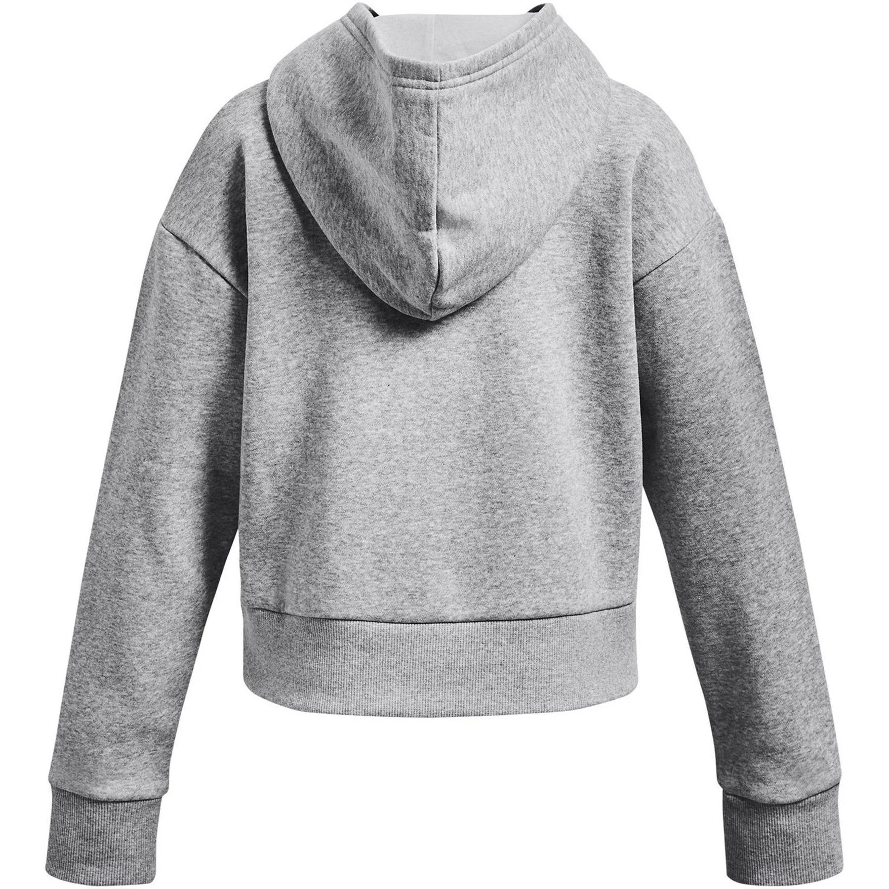Under Armour Armour Ua Rival Fleece Crop Hoodie Hoody Girls - Image 2