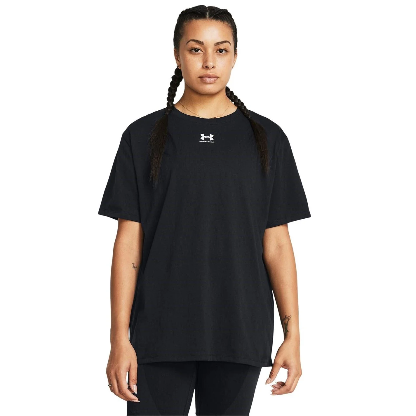 Under Armour Campus Oversize Fit Short Sleeve T-Shirt - Image 2