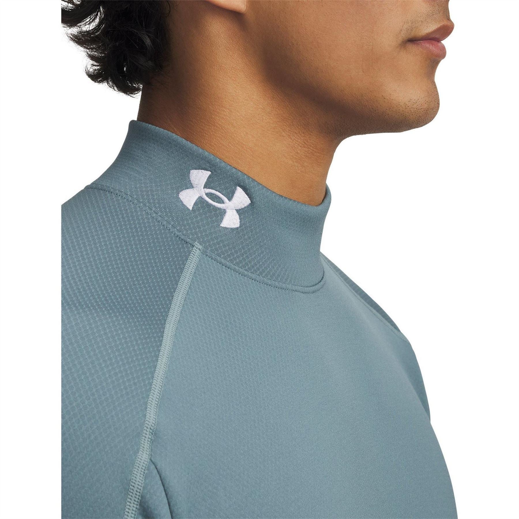 Under Armour Cold Weather Grid Long Sleeve Mock Baselayer Top - Image 6