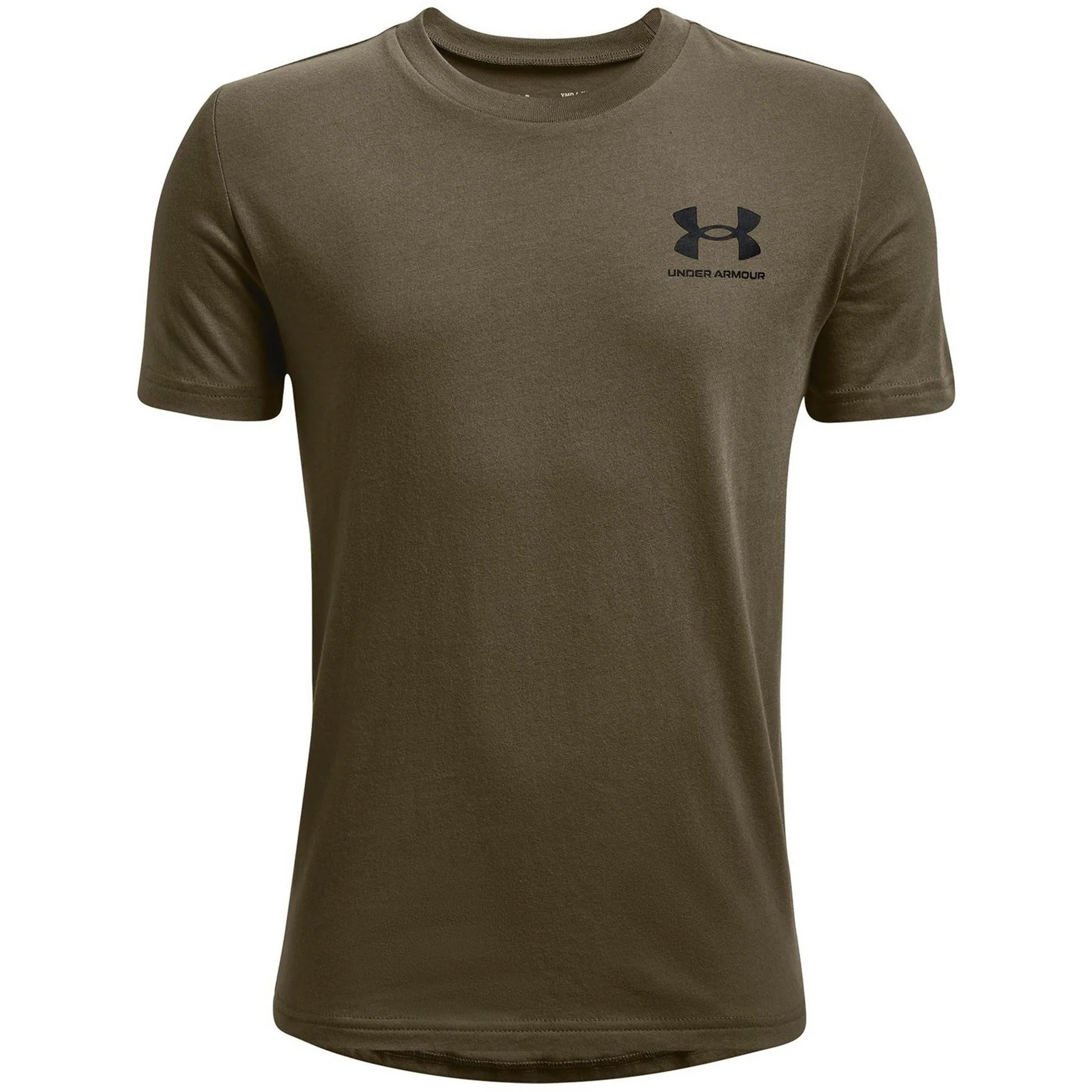 Under Armour Cotton Short Sleeve T-Shirt Junior Boys - Image 46