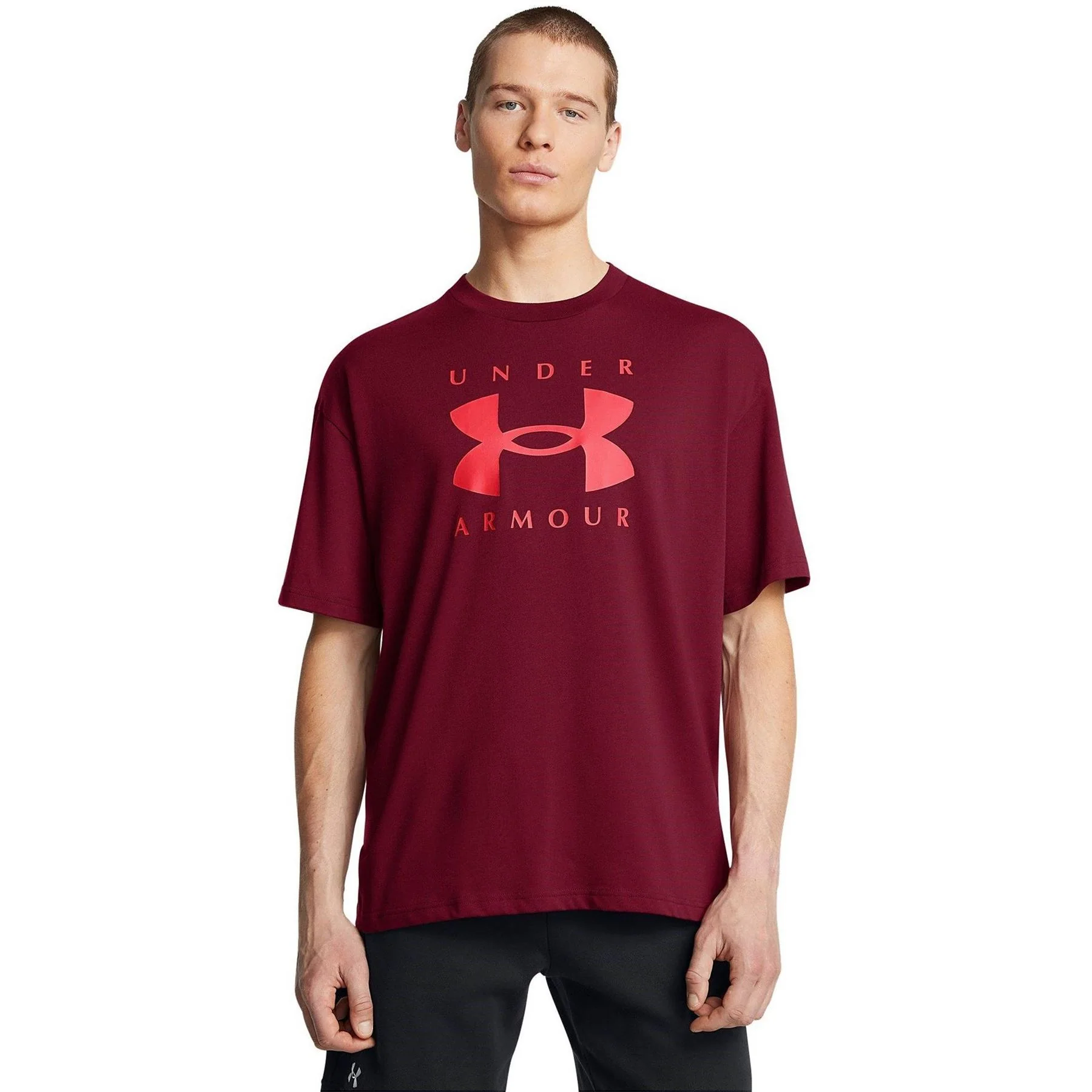 Under Armour Crew Neck Short Sleeve Regular Fit T-Shirt - Image 3