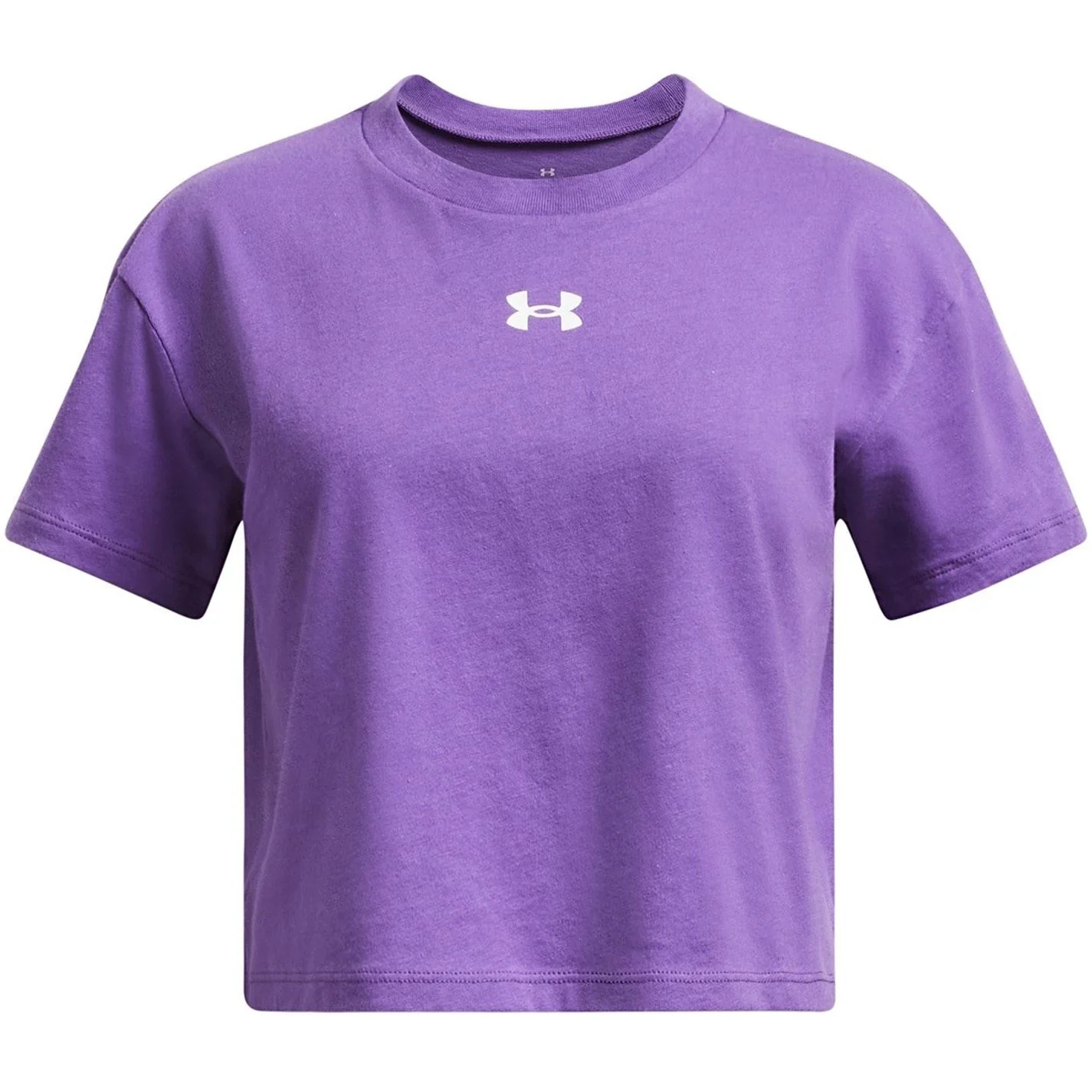 Under Armour Cropped Short Sleeve Performance Gym Top - Image 5
