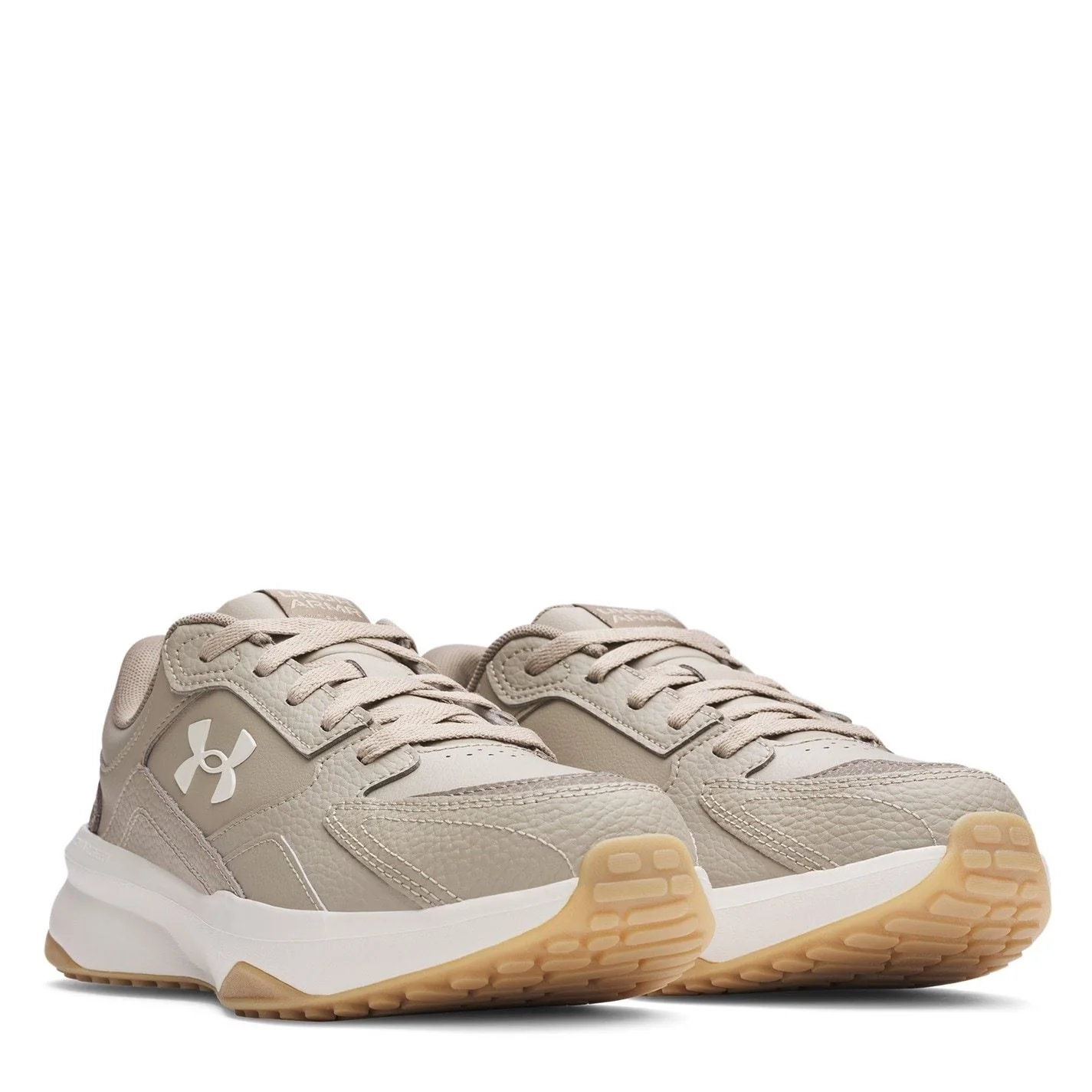 Under Armour Edge Leather Lace-Up Low Top Sneakers - Image 40