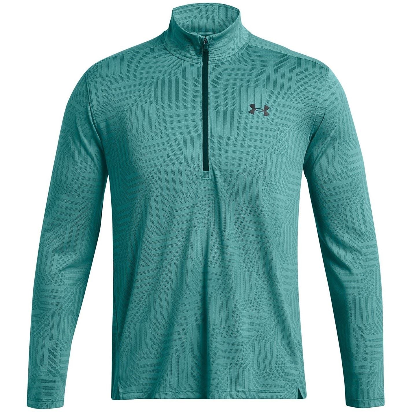 Under Armour Geotessa Tech Zip Neck Long Sleeve Sweatshirt - Image 23