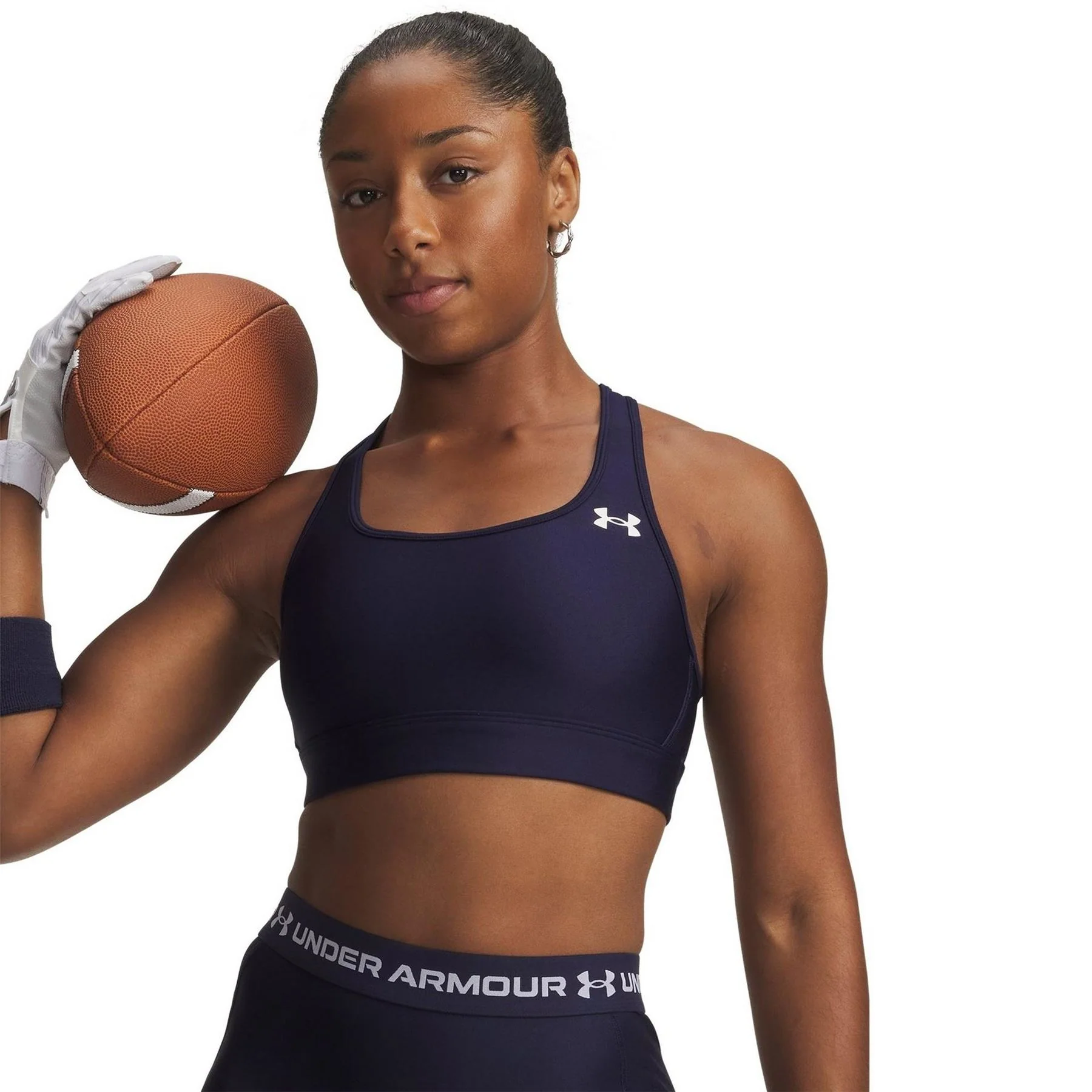 Under Armour Non Wired Medium Impact Sports Bra - Image 7