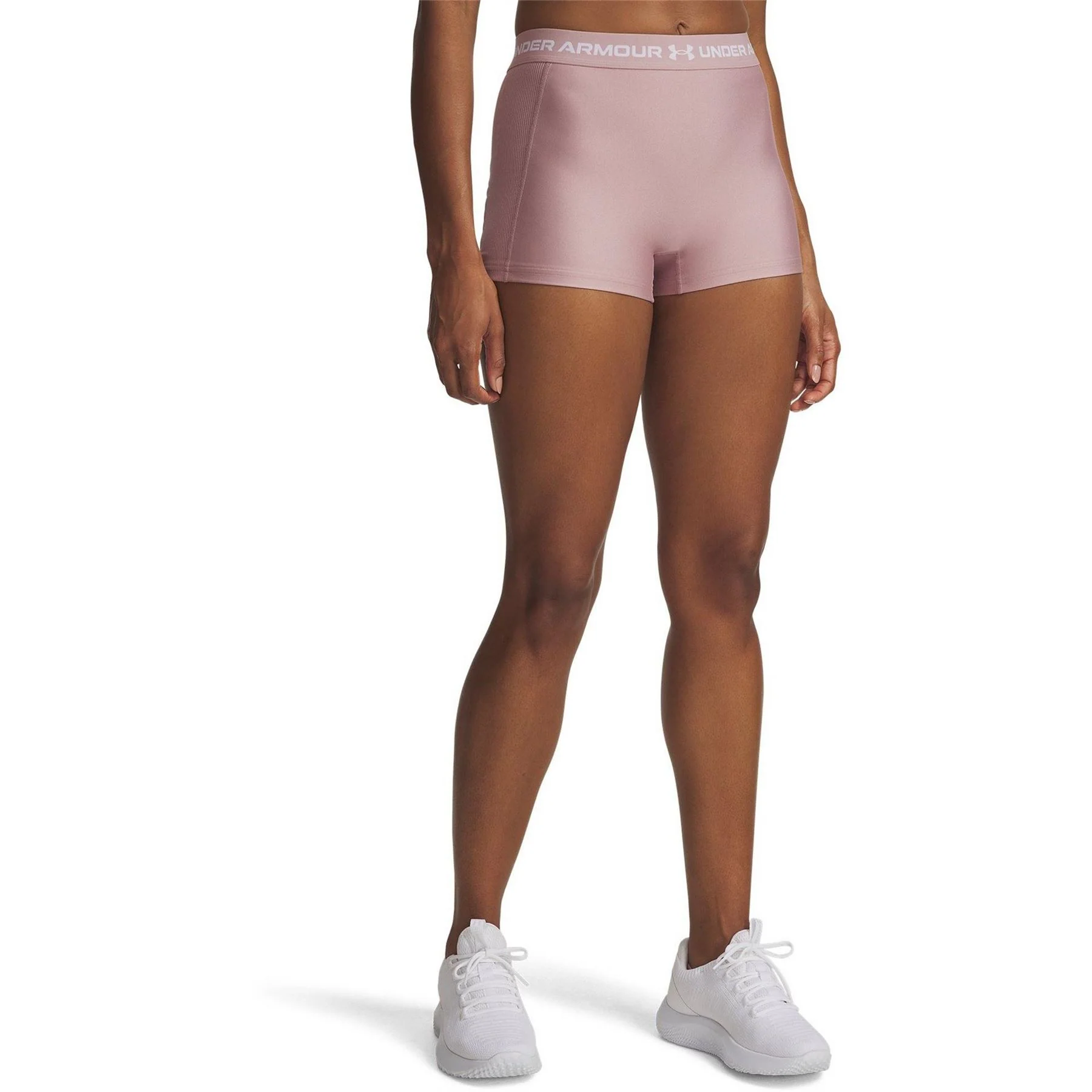 Under Armour Ribbed Compression Fit Compression Shorts - Image 4