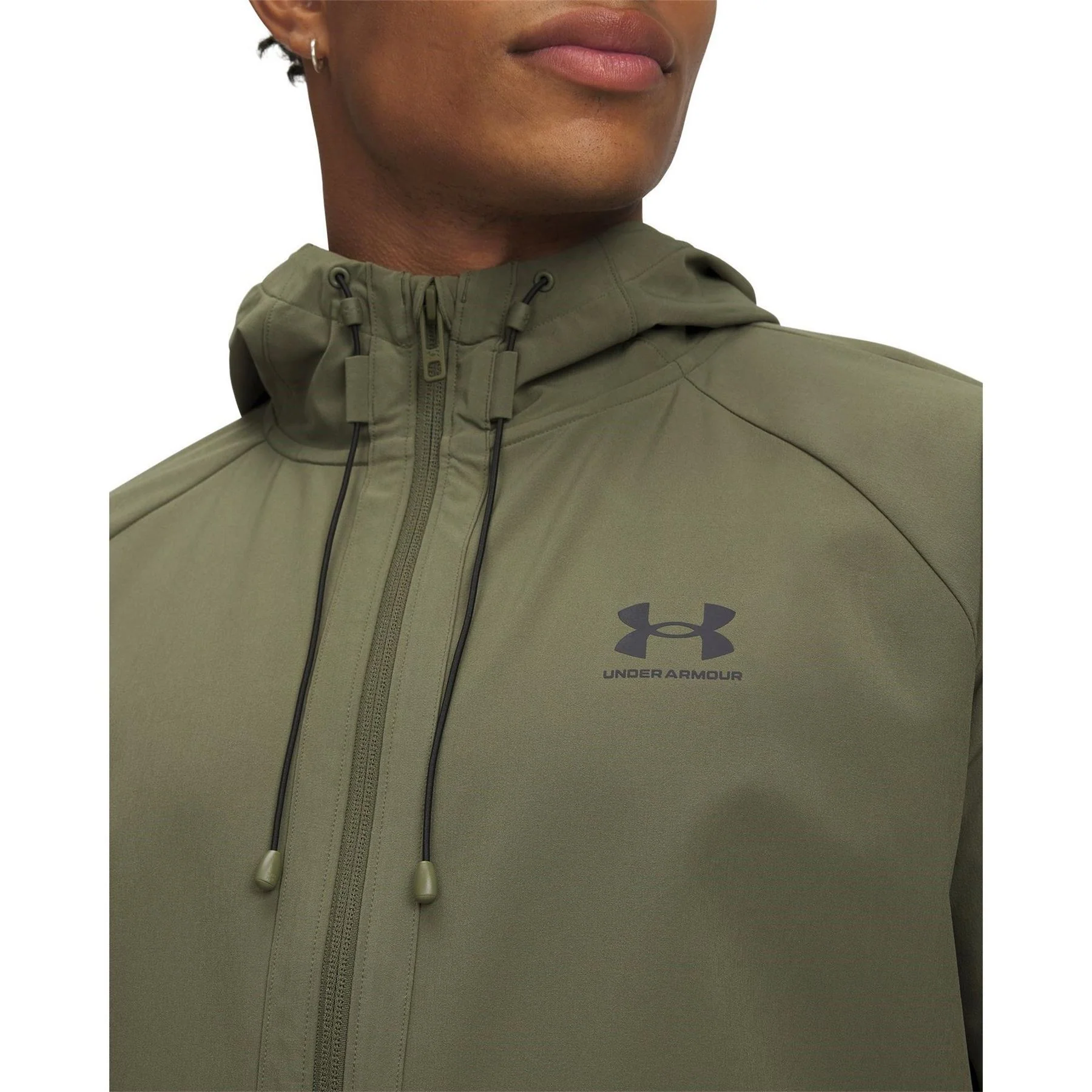 Under Armour Hooded Relaxed Fit Windbreaker Jacket - Image 35