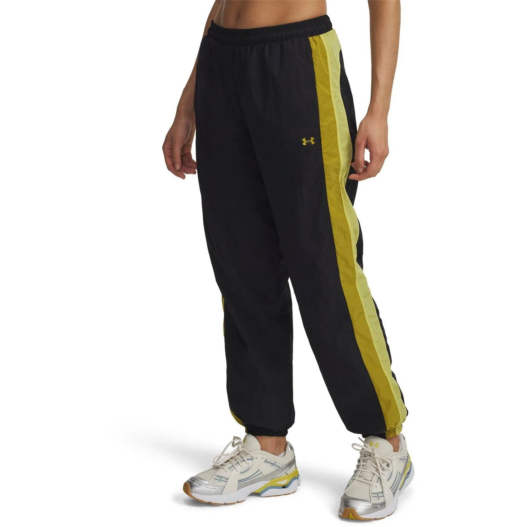 Under Armour Icon Crinkle Tracksuit Bottoms - Image 5