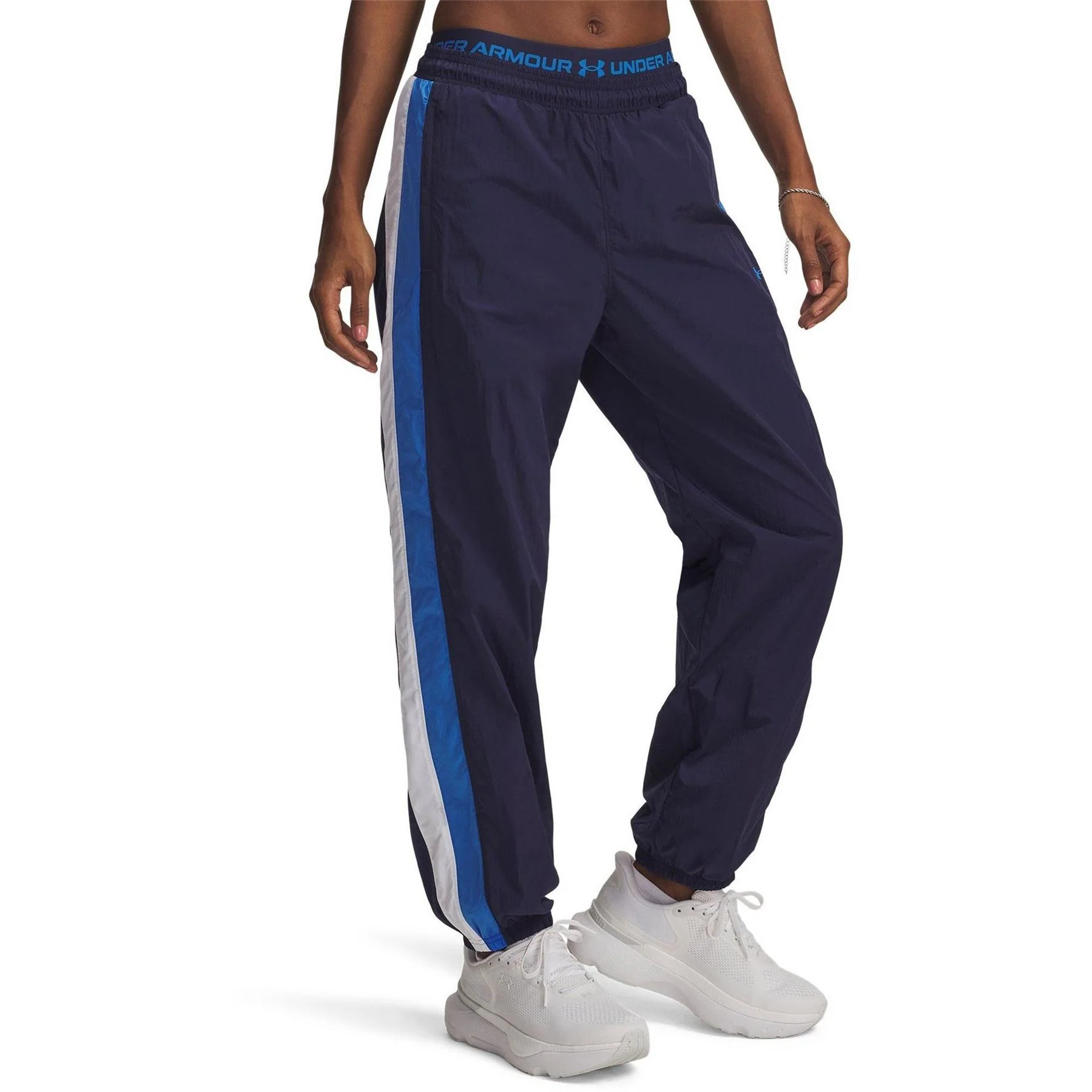 Under Armour Icon Crinkle Tracksuit Bottoms - Image 9