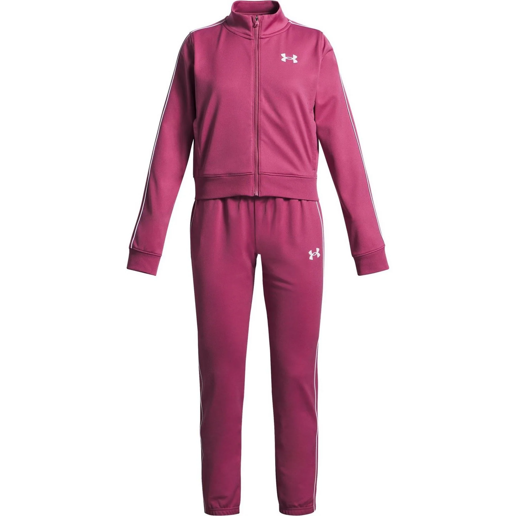Under Armour Icon Knitted Cropped Full Tracksuit - Image 4