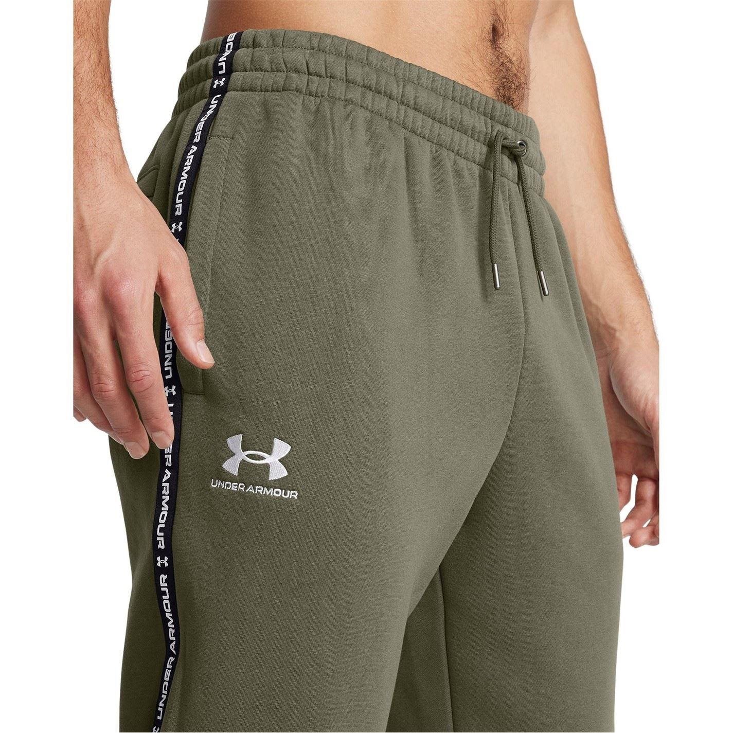 Under Armour Icon Taping Closed Hem Fleece Joggers - Image 23