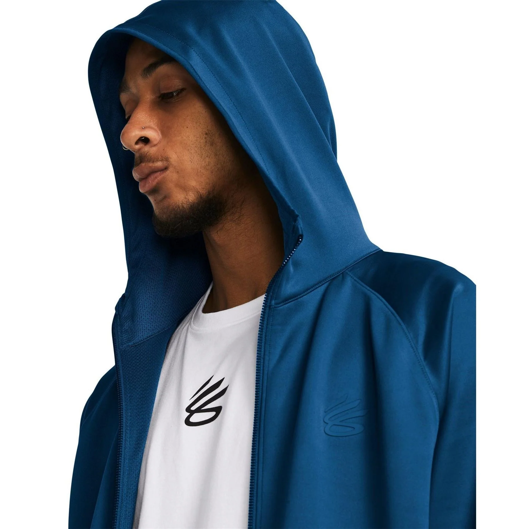 Under Armour Mens Armour Curry Playable Jacket Hoody - Image 5