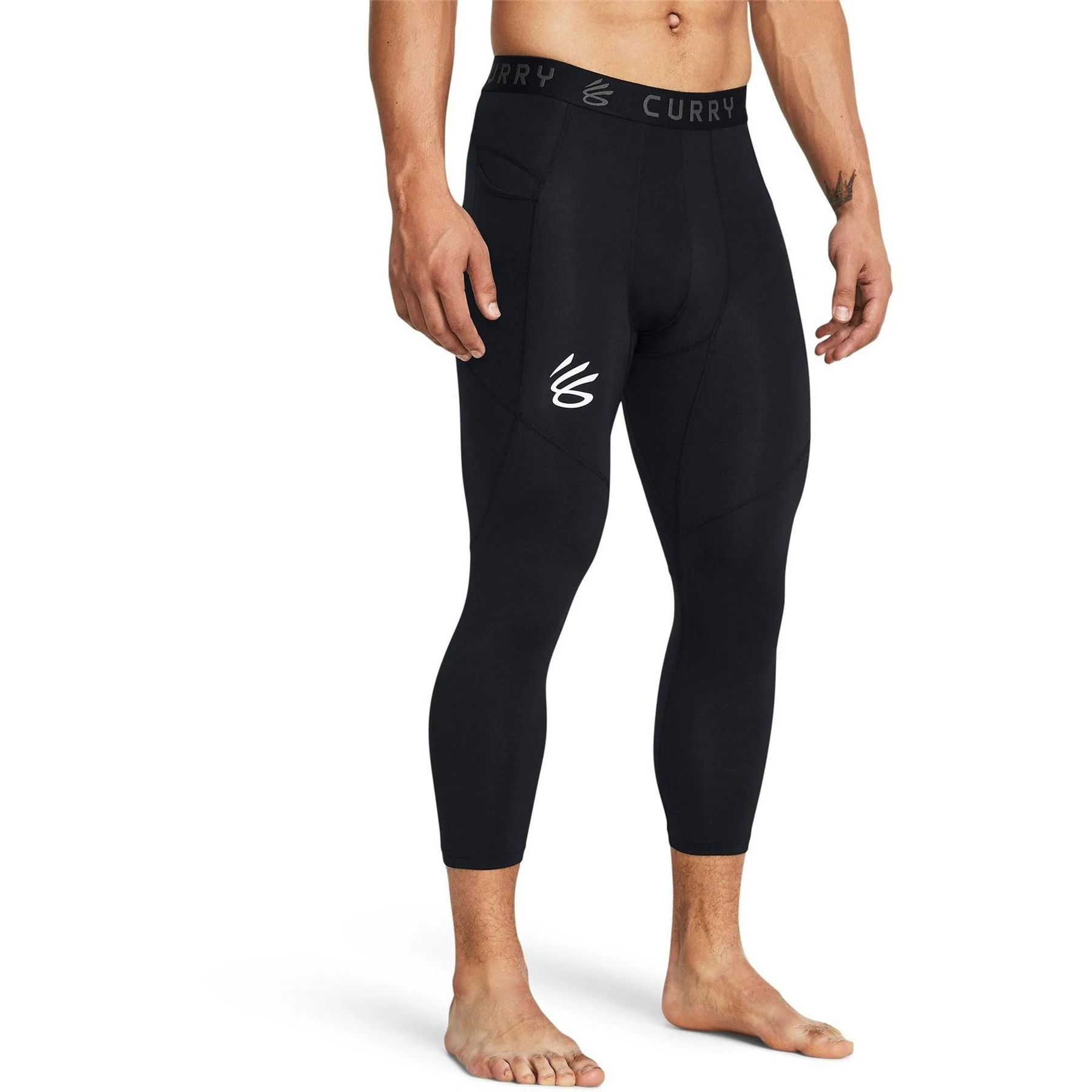 Under Armour Mens Armour Ua Curry Brand Three Quarterlgs Baselayer Legging - Image 3