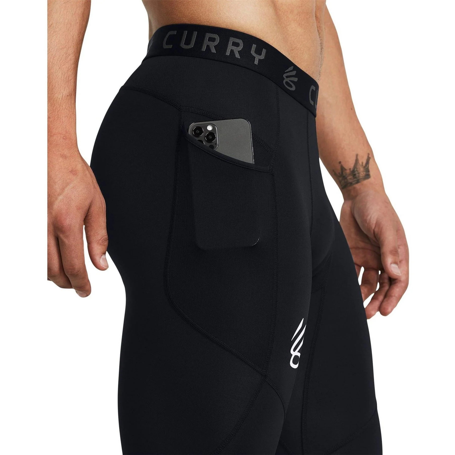 Under Armour Mens Armour Ua Curry Brand Three Quarterlgs Baselayer Legging - Image 5
