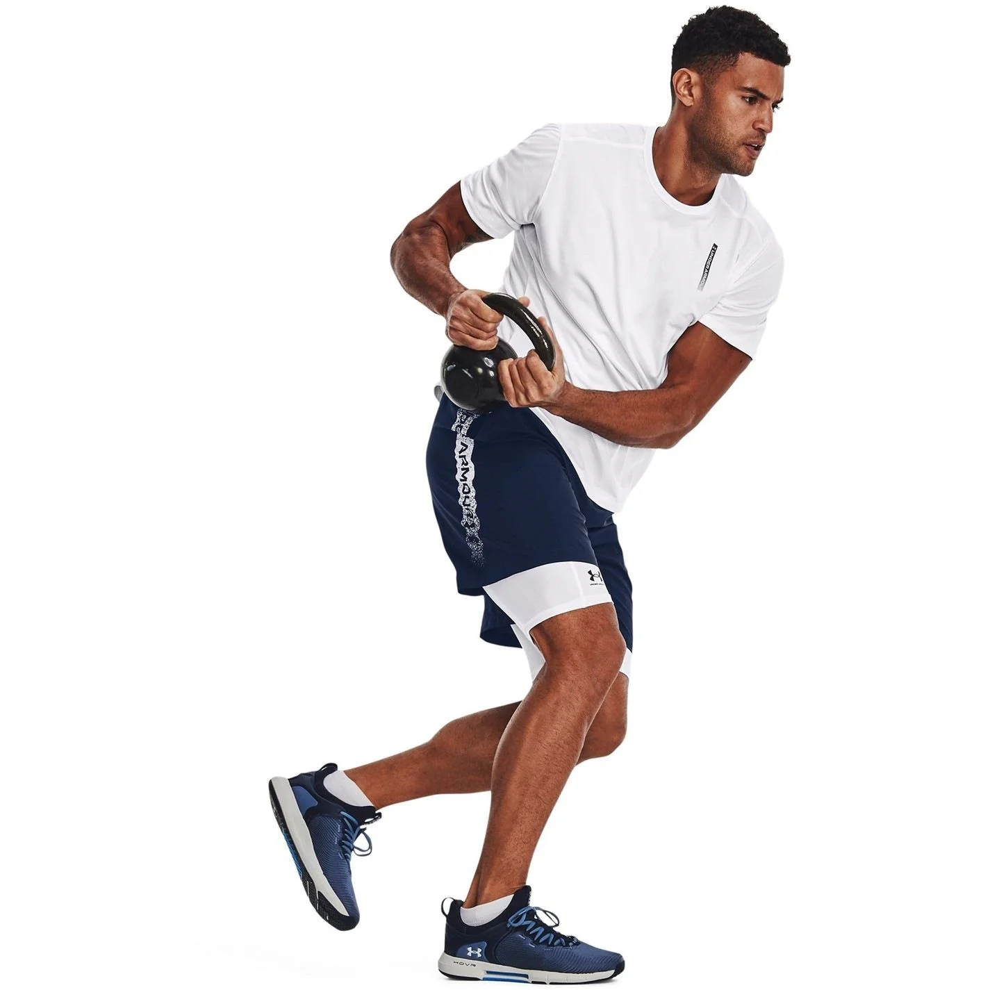 Under Armour Mens Armour Woven Graphic Shorts - Image 47