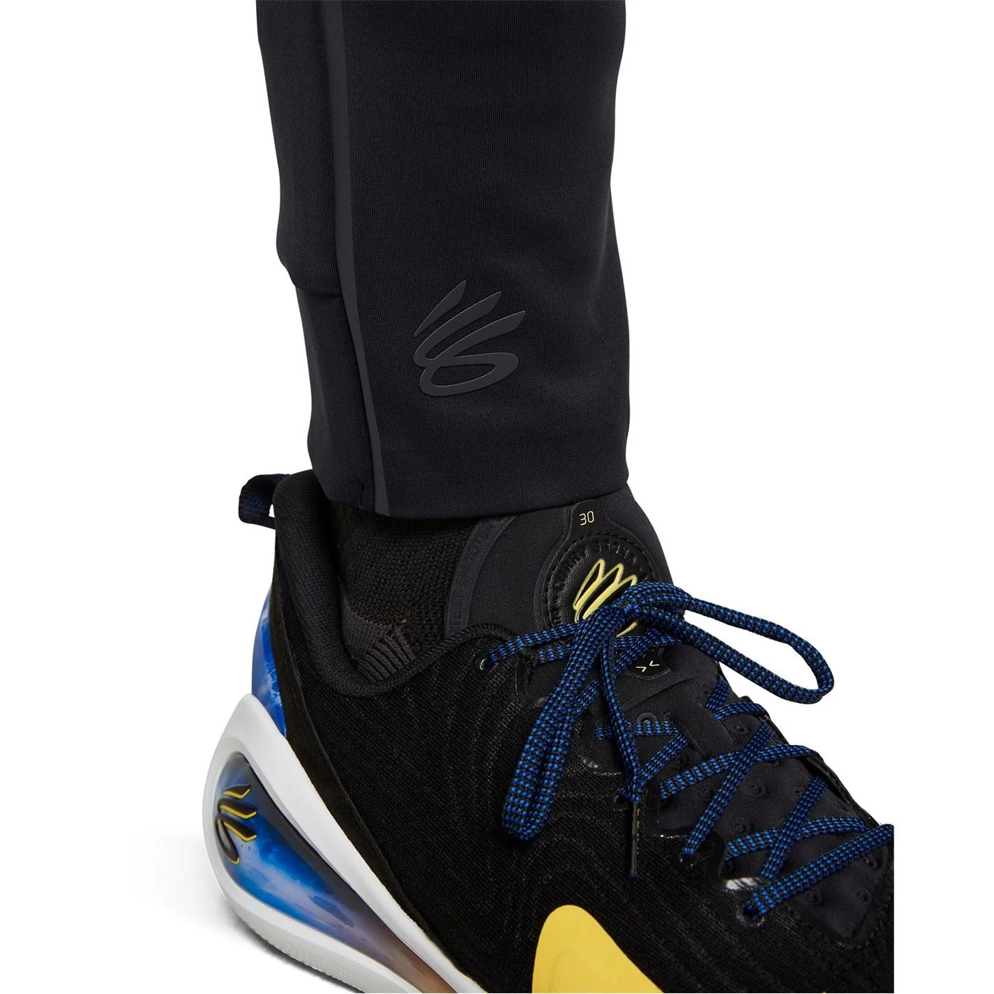 Under Armour Mens Curry Travel Tracksuit Bottoms - Image 5