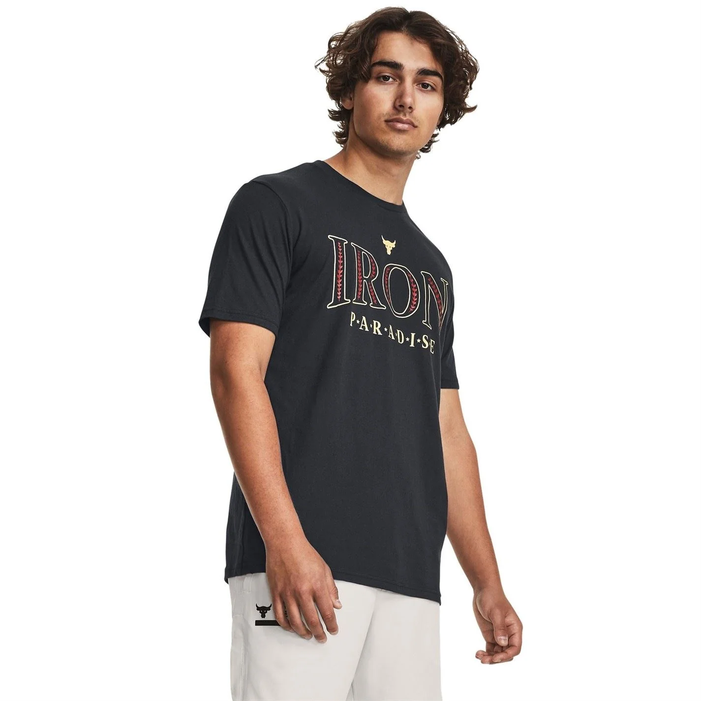 Under Armour Mens Project Rock Paradise T-Shirt - Image 8