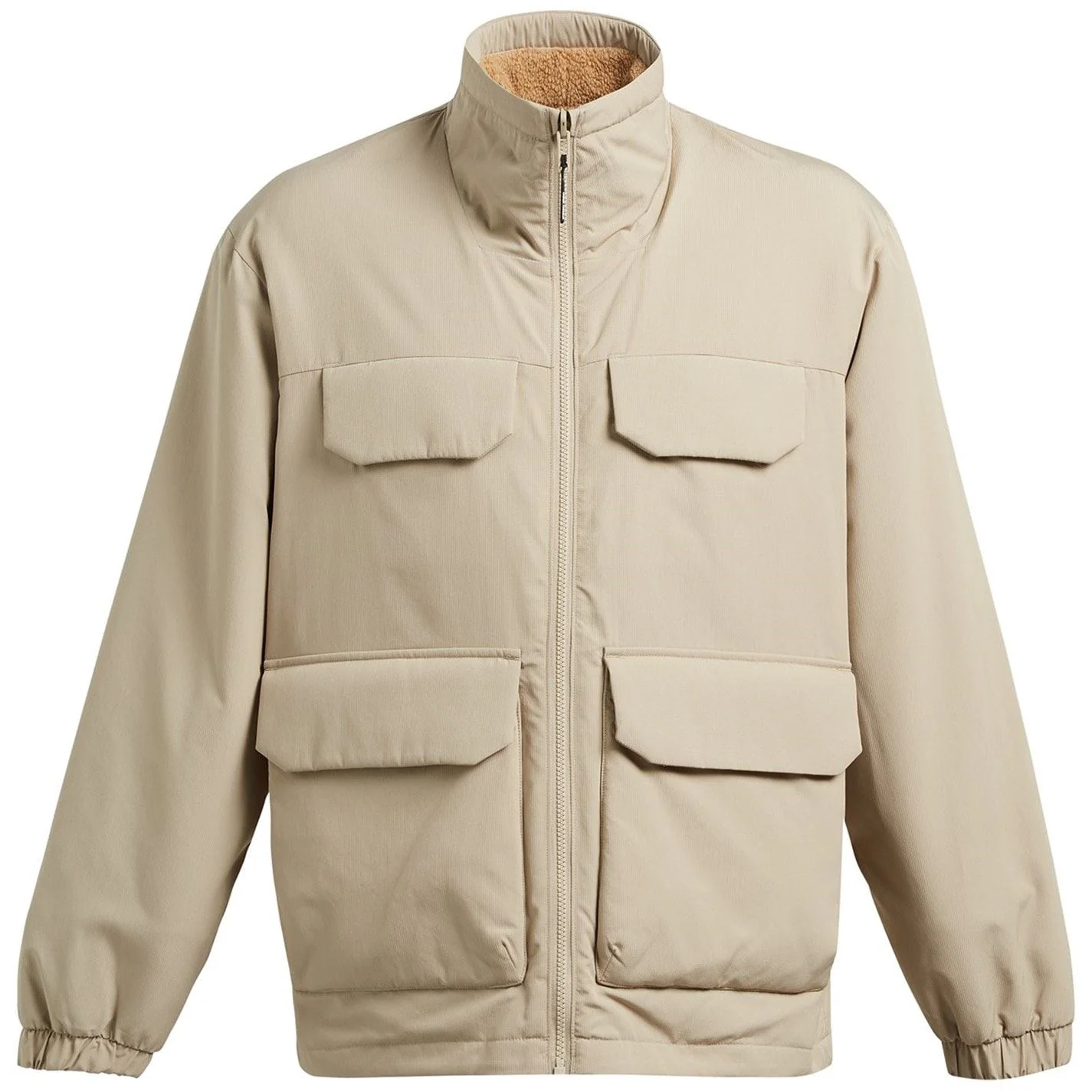 Under Armour Mission Solid Patterned Softshell Jacket with Chest Pocket - Image 7