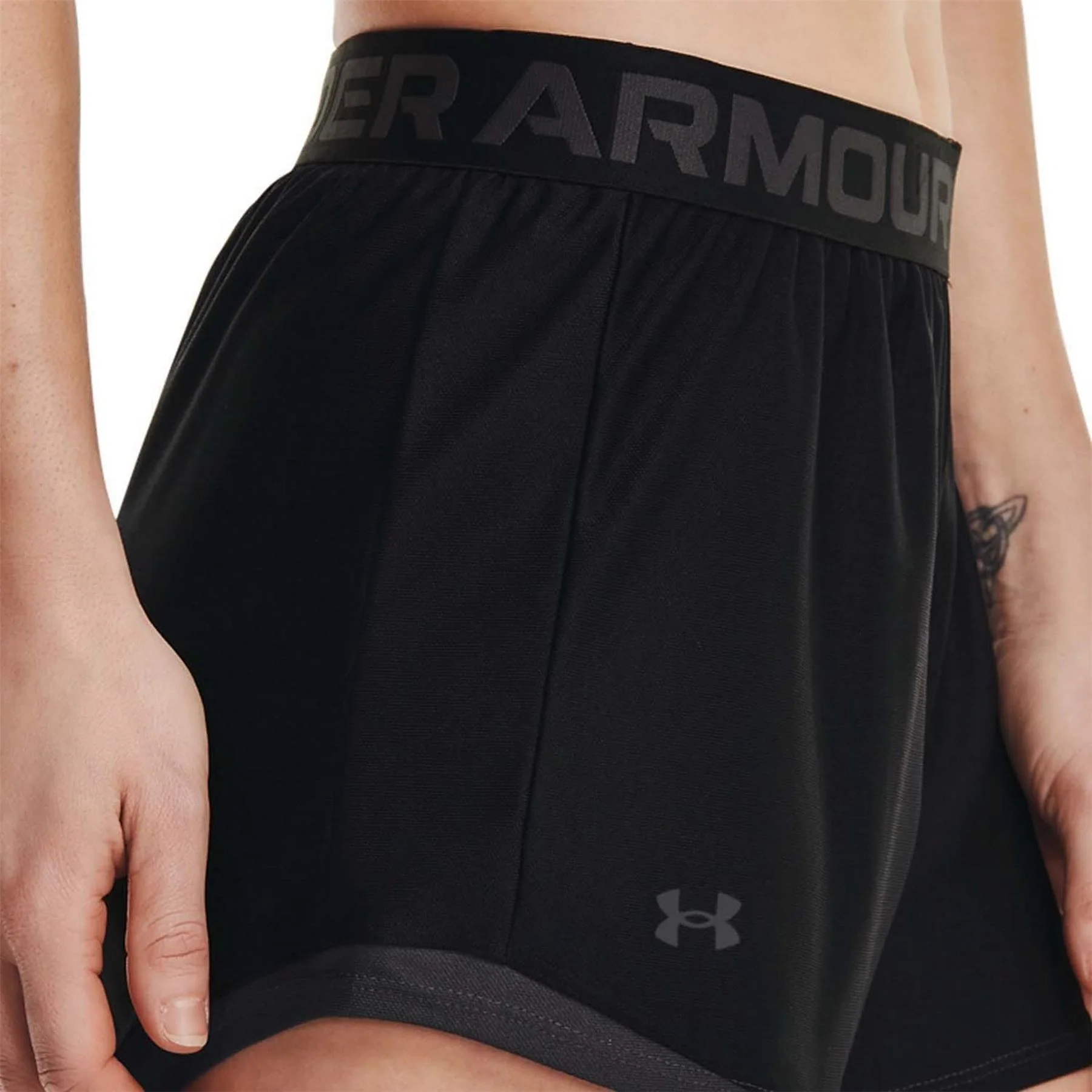 Under Armour Play Up Fleece Jogger Shorts - Image 2
