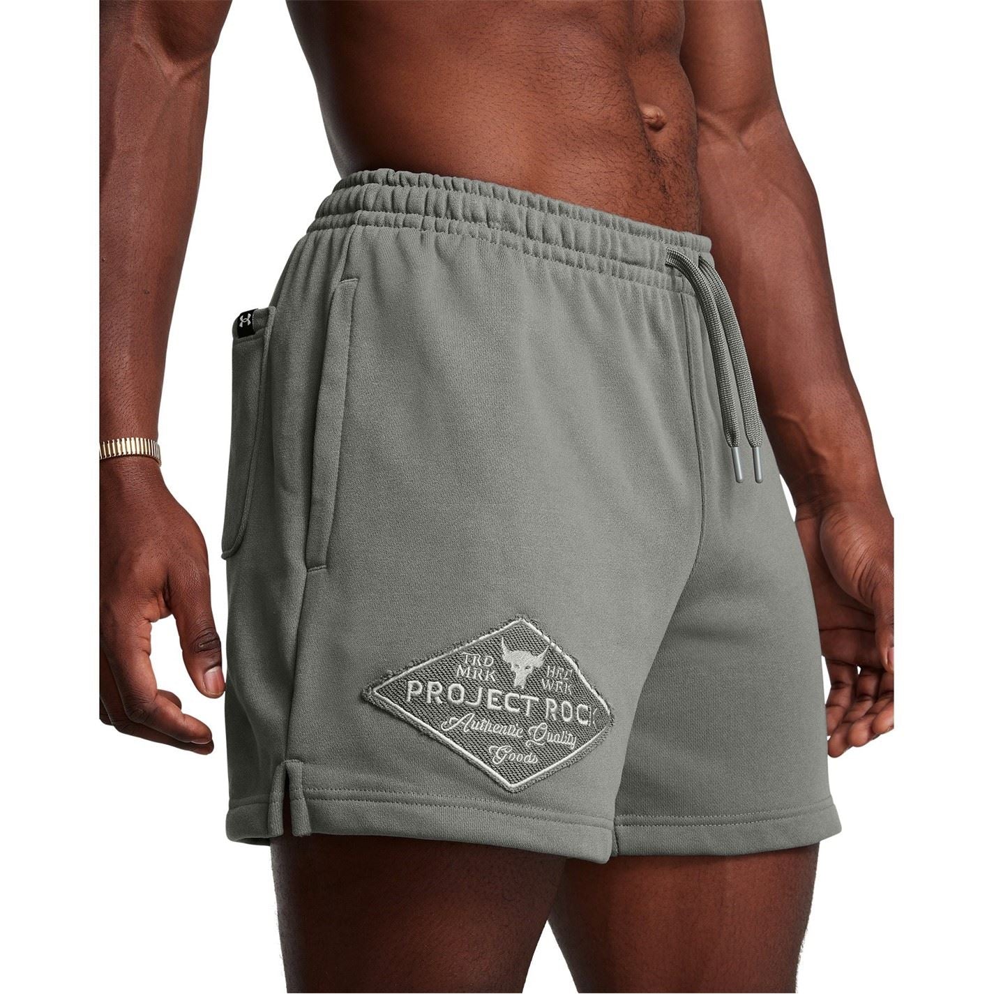 Under Armour Project Rock Heavyweight Bermuda Shorts - Image 5