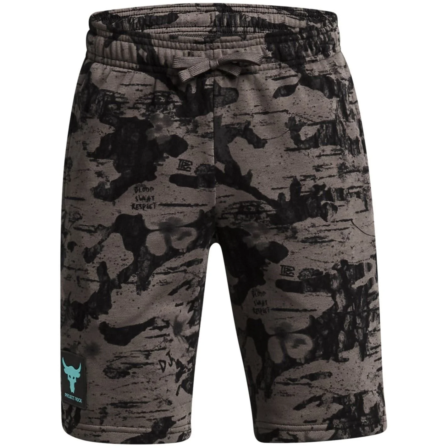Under Armour Project Rock Terry Fitness Bermuda Shorts - Image 3