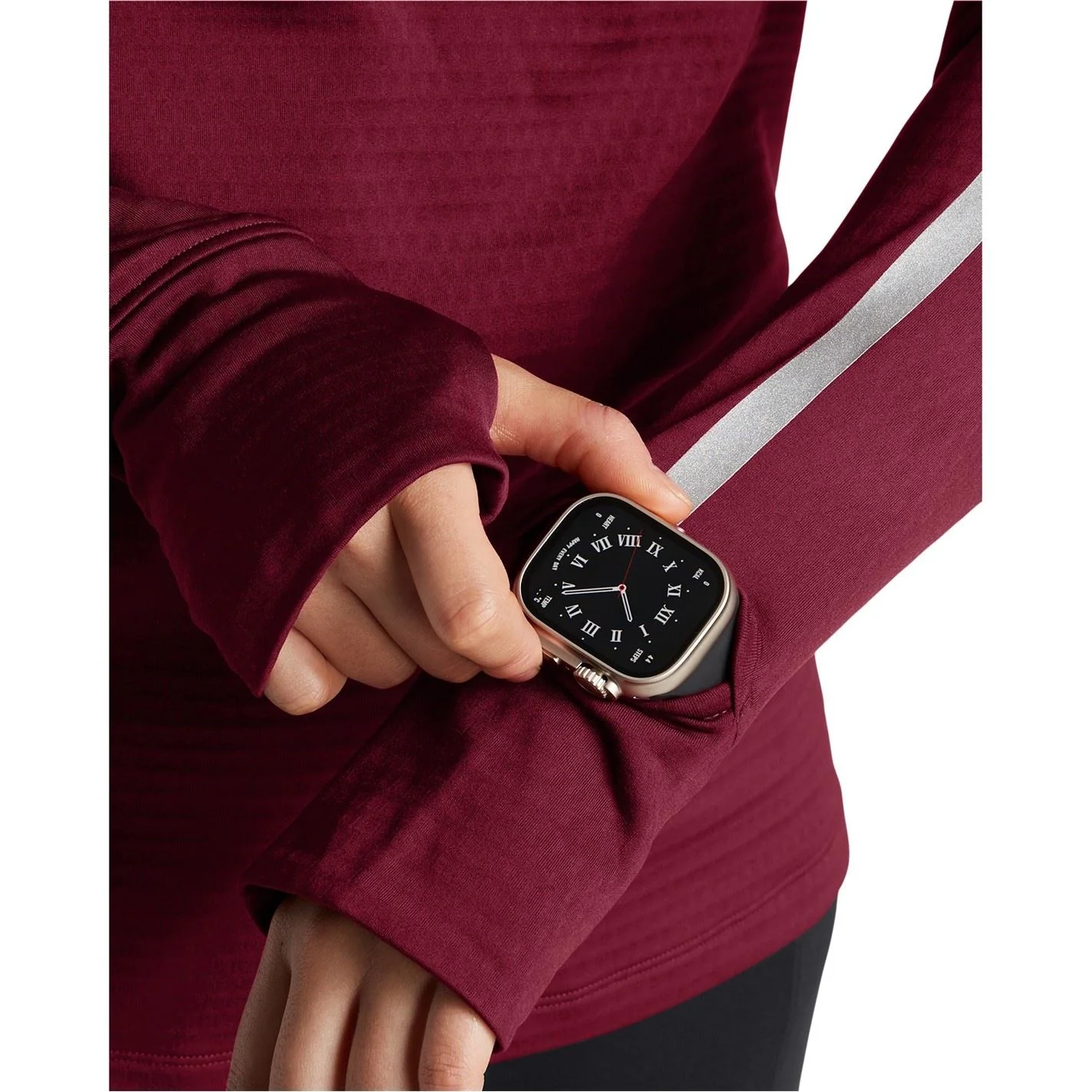 Under Armour Reflective Ribbon Raglan Sleeve Hoodie Sweatshirt - Image 16