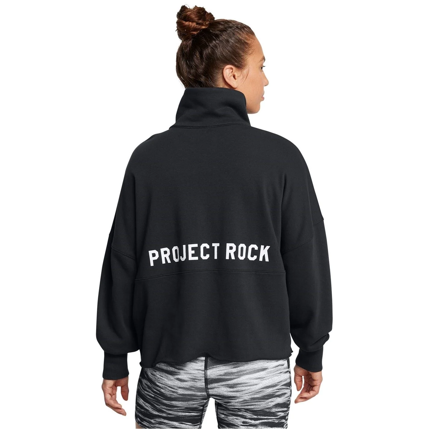 Under Armour Rock Half Zip Funnel Neck Sweatshirt - Image 4