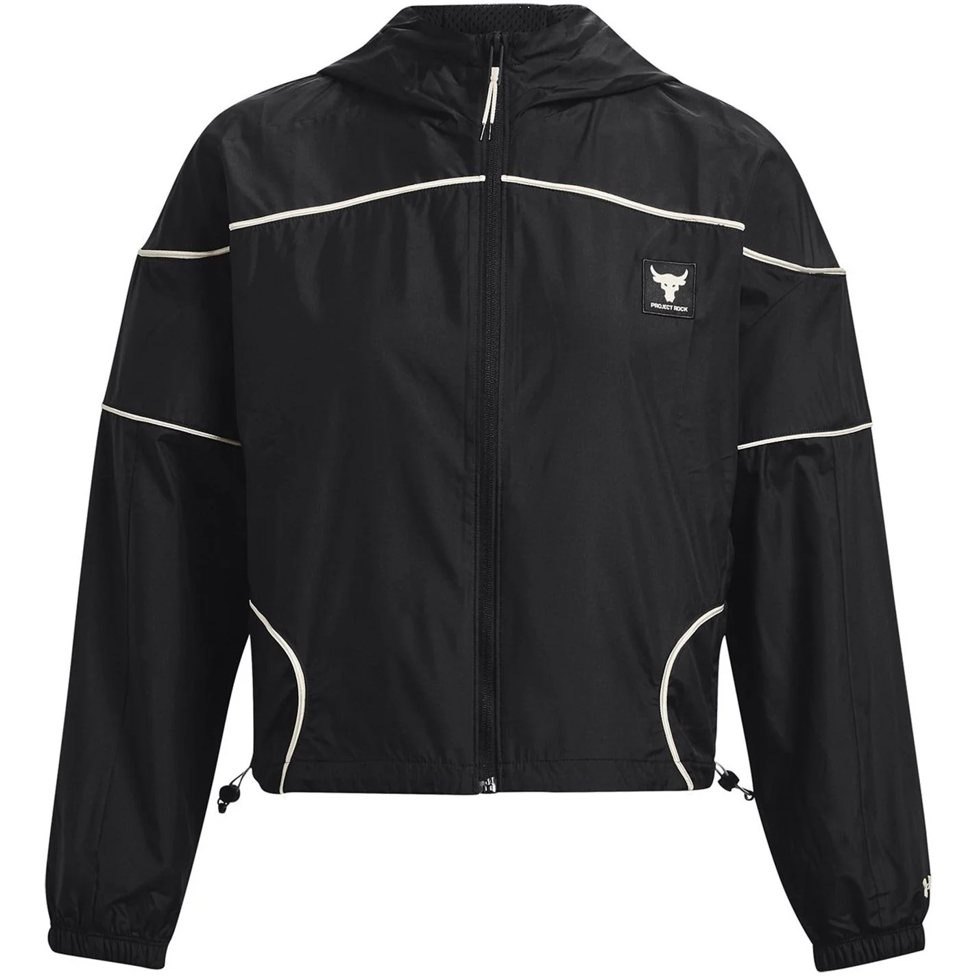 Under Armour Rock Reflective Trim Relaxed Fit Long Sleeve Hooded Neck Sweatshirt
