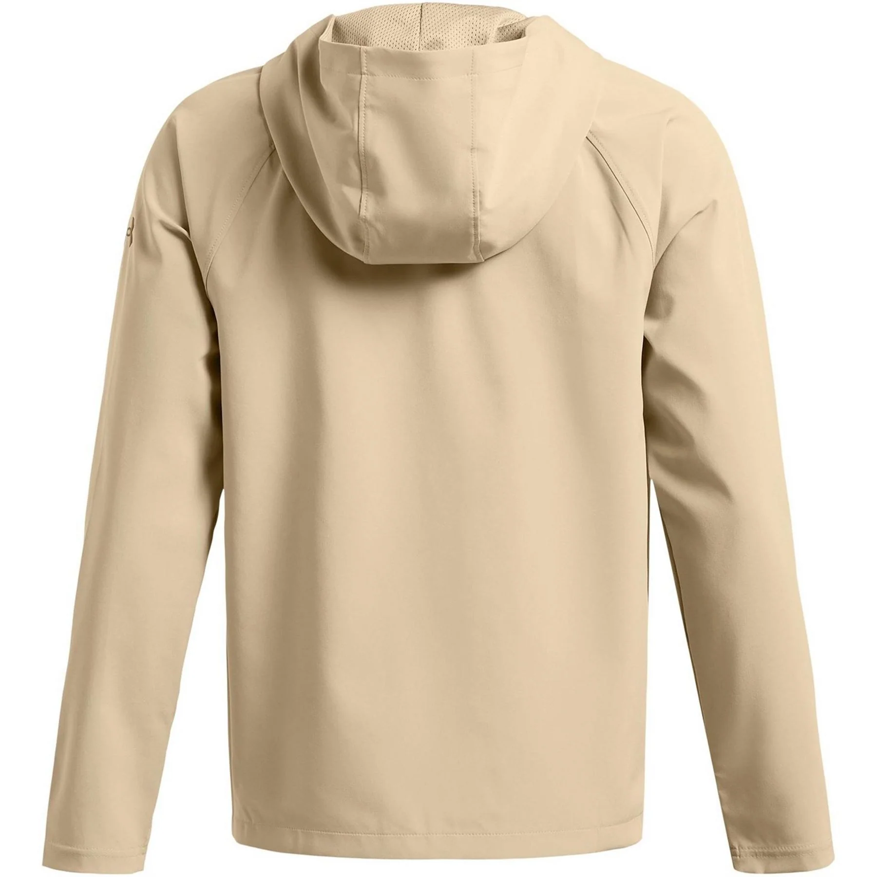 Under Armour Solid Patterned Hooded Full Zipper Fleece Jacket - Image 5