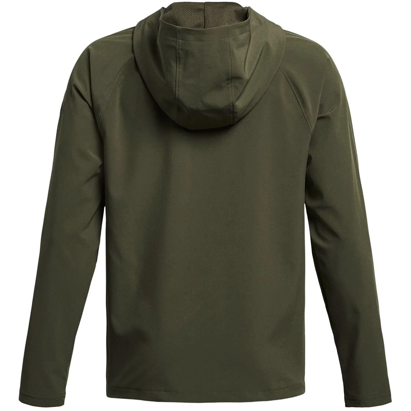 Under Armour Solid Patterned Hooded Full Zipper Fleece Jacket - Image 7